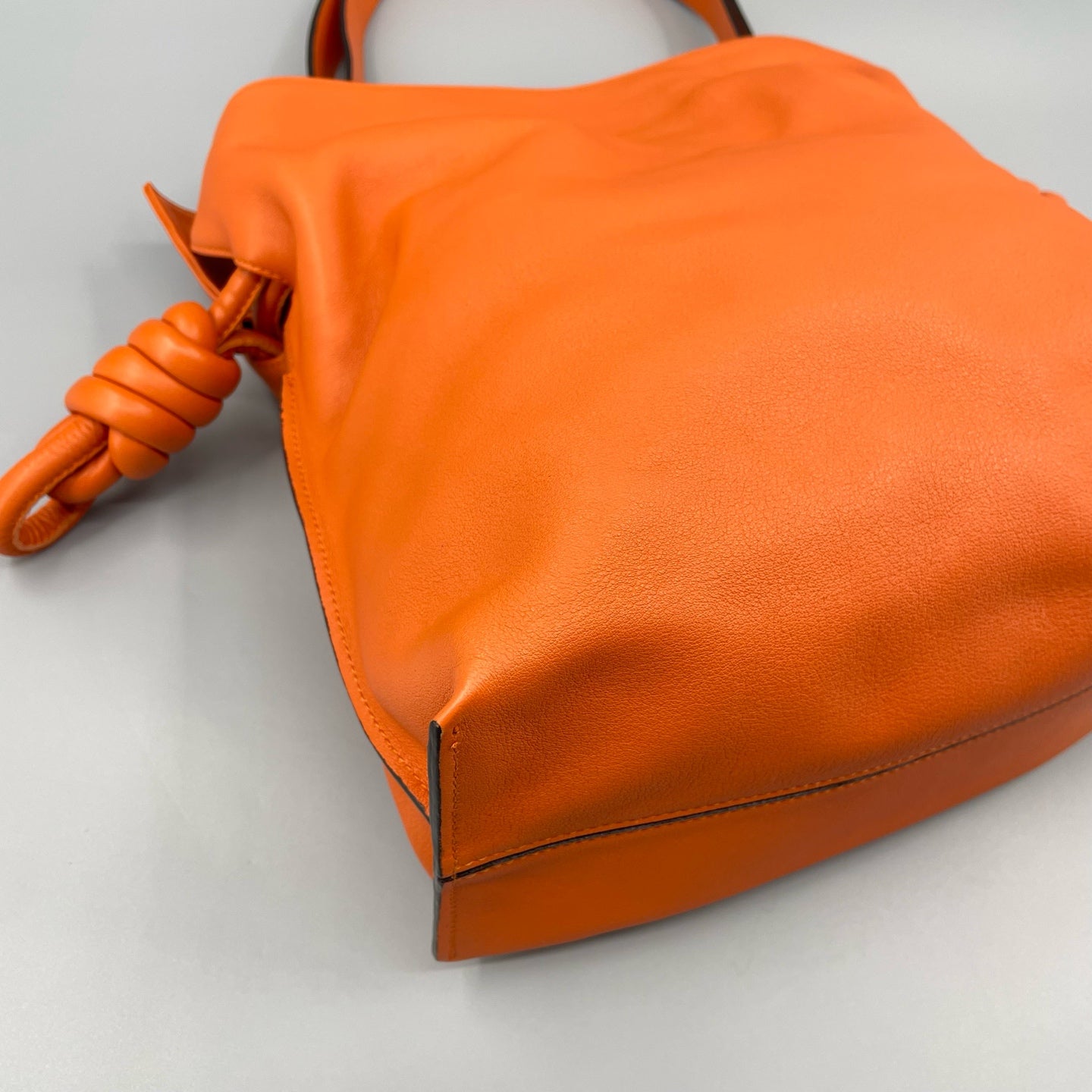 Loewe - Flamenco Knot Bag - Leather - Orange - (Medium)