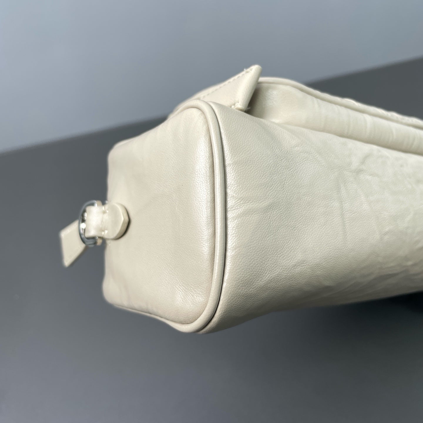 Prada - Runway Crossbody Bag - Lambskin leather - Beige - (mini)
