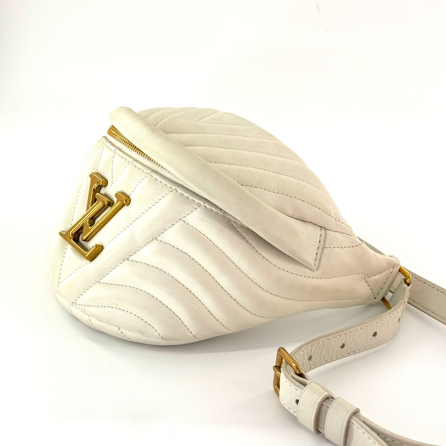 Louis Vuitton - Bumbag - Leather - White - (small)