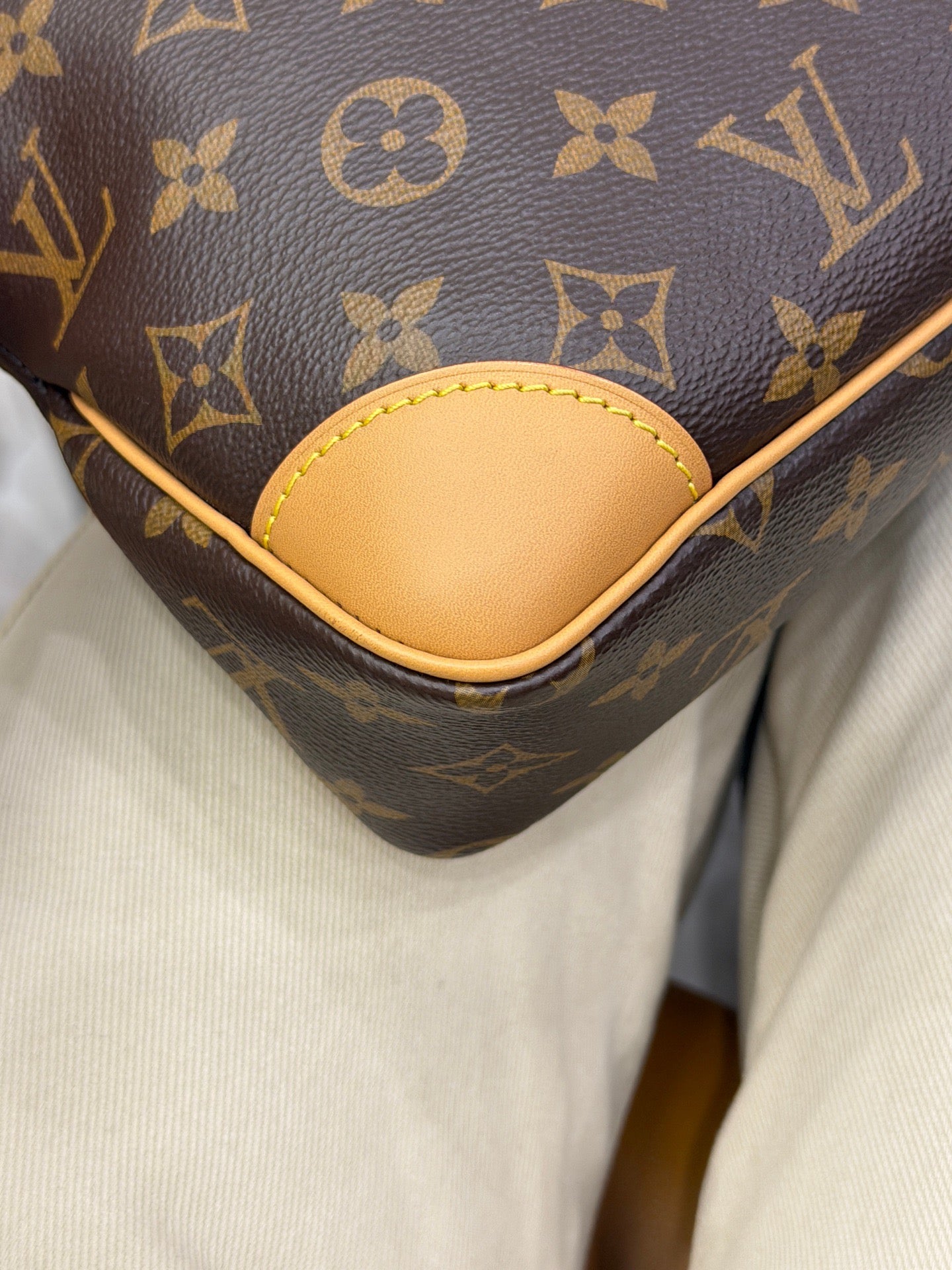 Louis Vuitton - Odeon PM (M45354) - Monogram coated canvas with Vachetta leather trim - Brown - (Small)