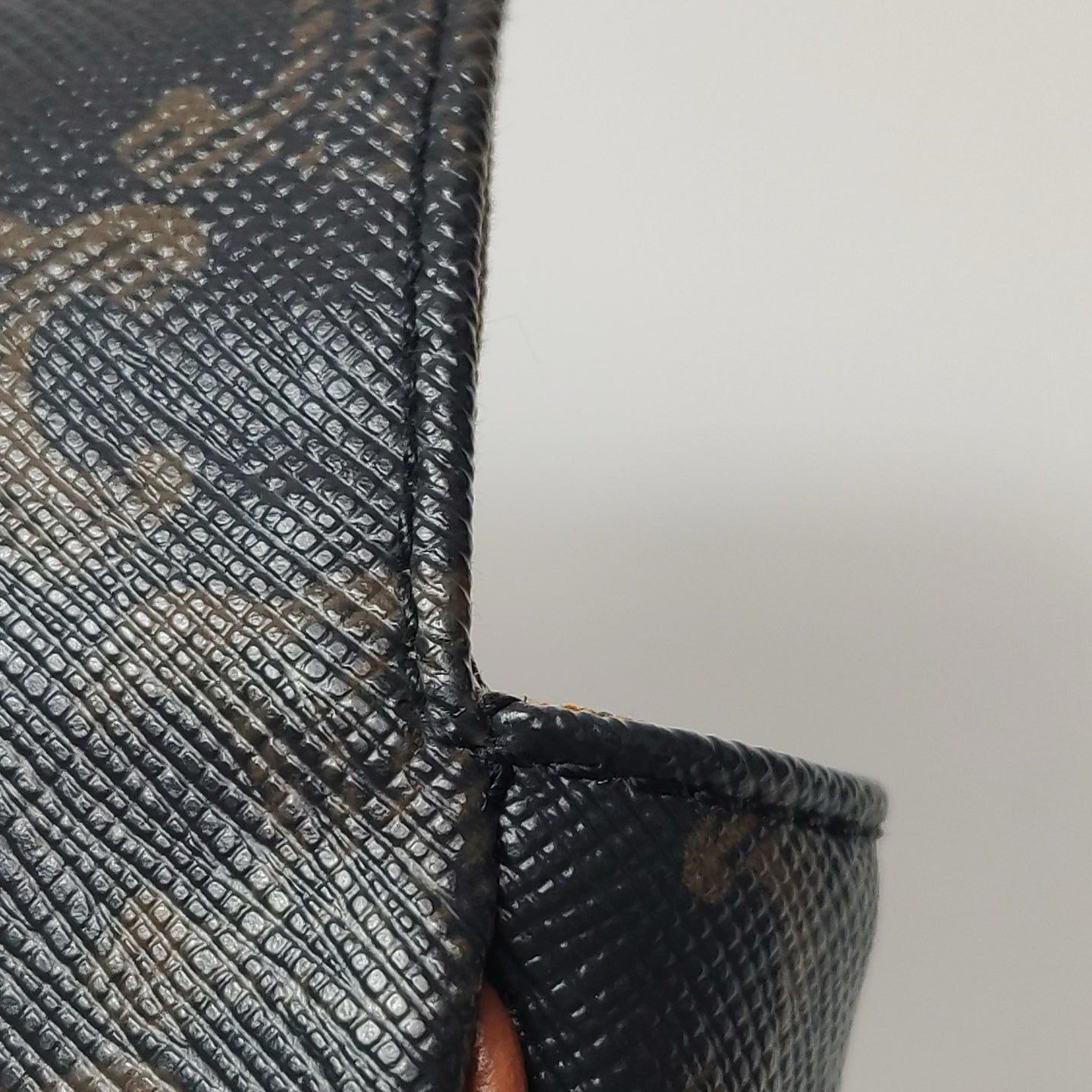 Celine - Triomphe Canvas Triangle Bag - Triomphe Canvas with Calfskin Leather trim - Brown - (mini)