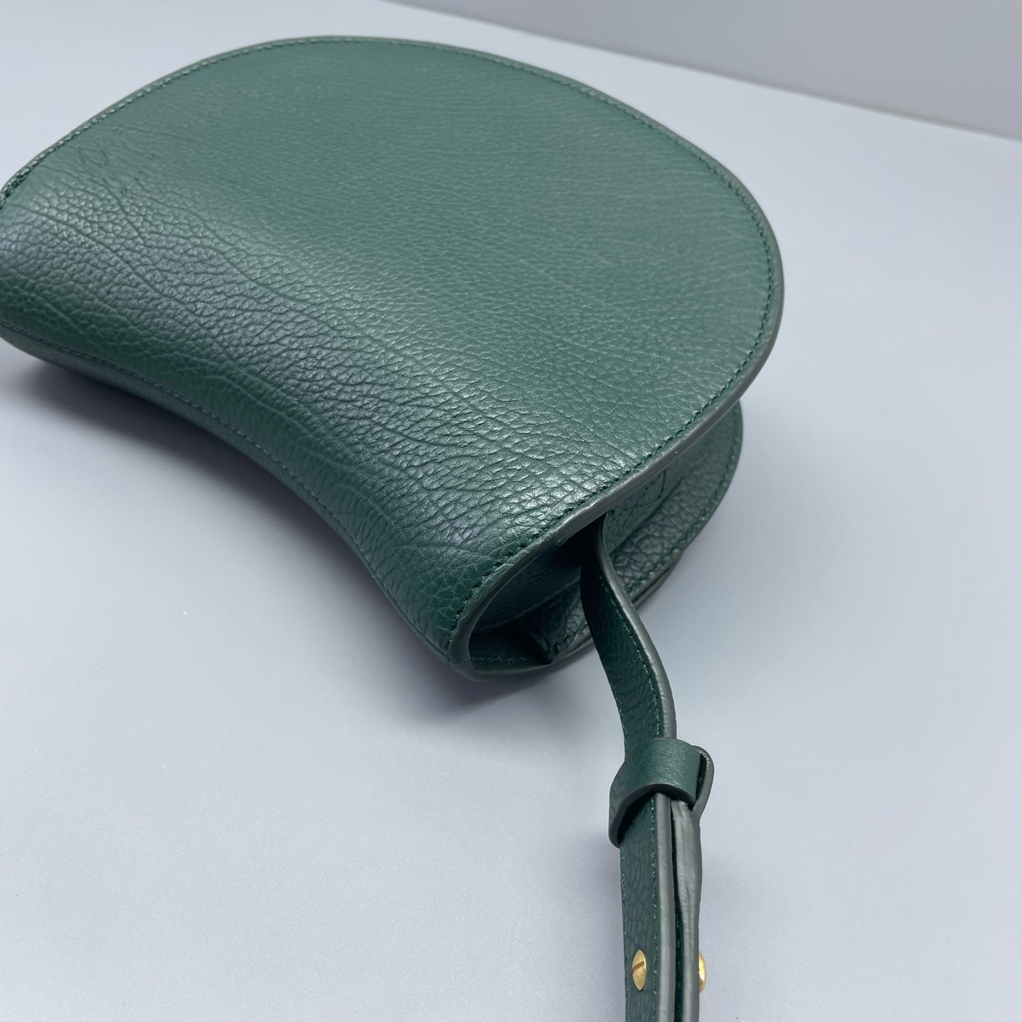 Burberry - Saddle Bag - Leather - Green - (small)