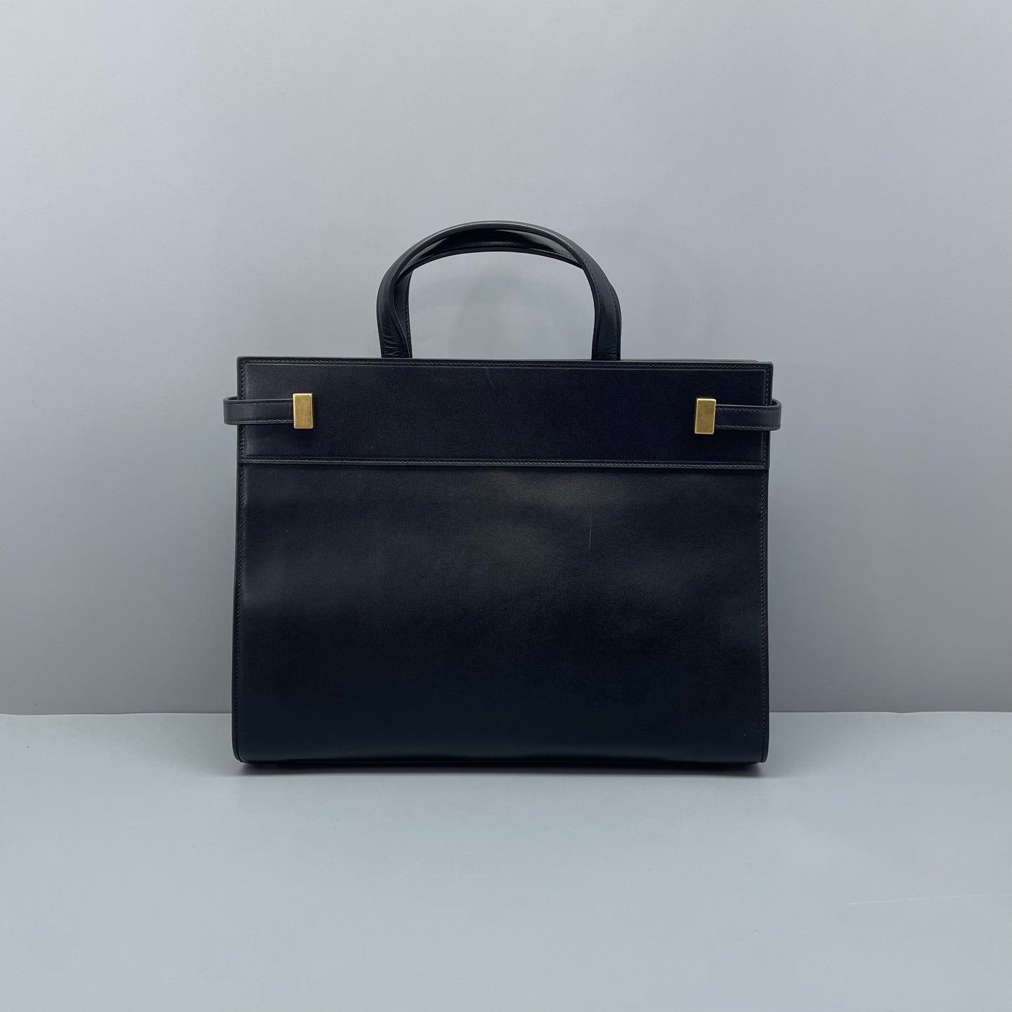 Saint Laurent - Manhattan - Smooth calfskin leather - Black - (Medium)