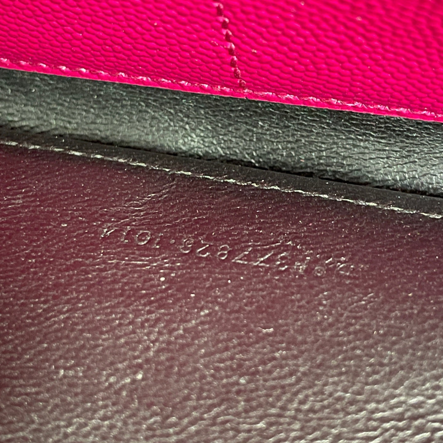 Saint Laurent - Monogram Envelope Chain Bag - Grained calfskin leather - Hot Pink with Gold-Tone Hardware - (medium)