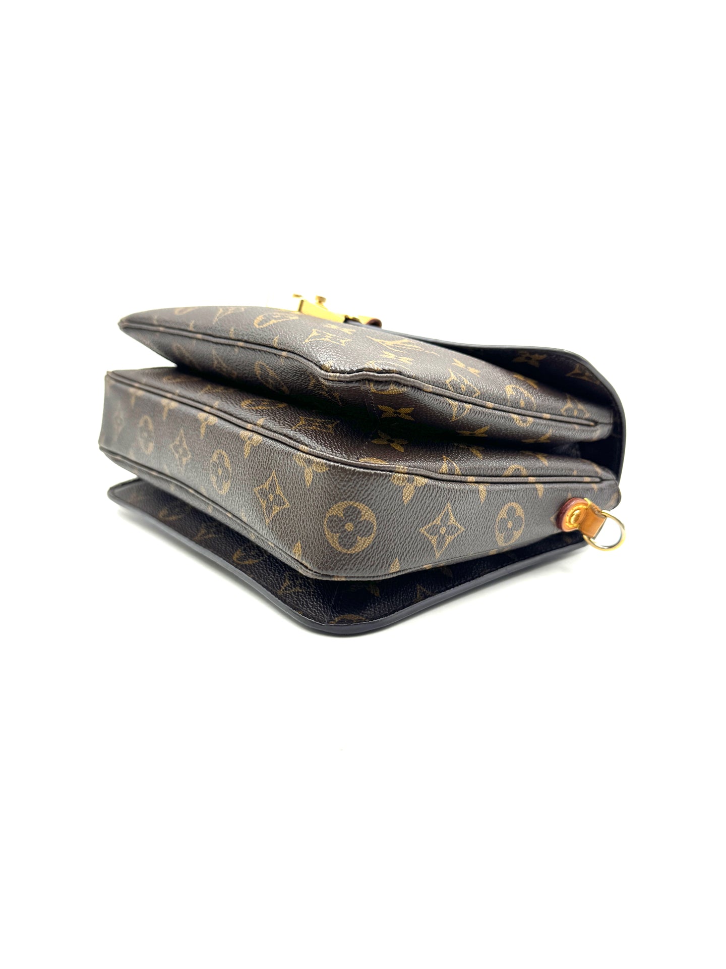 Louis Vuitton - Pochette Metis - Monogram coated canvas with cowhide leather trim - Brown - (Medium)