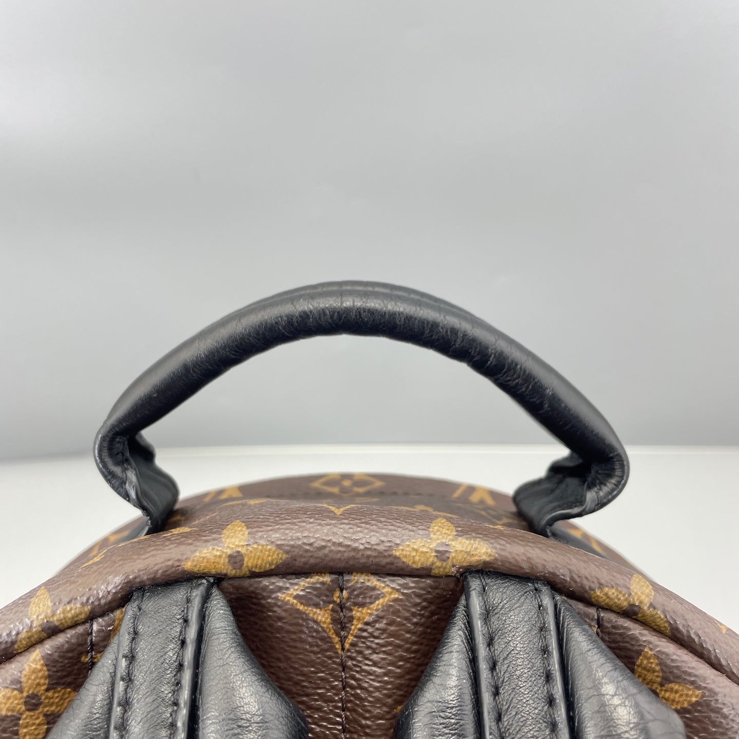 Louis Vuitton - Palm Springs Backpack PM - Monogram coated canvas and leather - Brown - (medium)