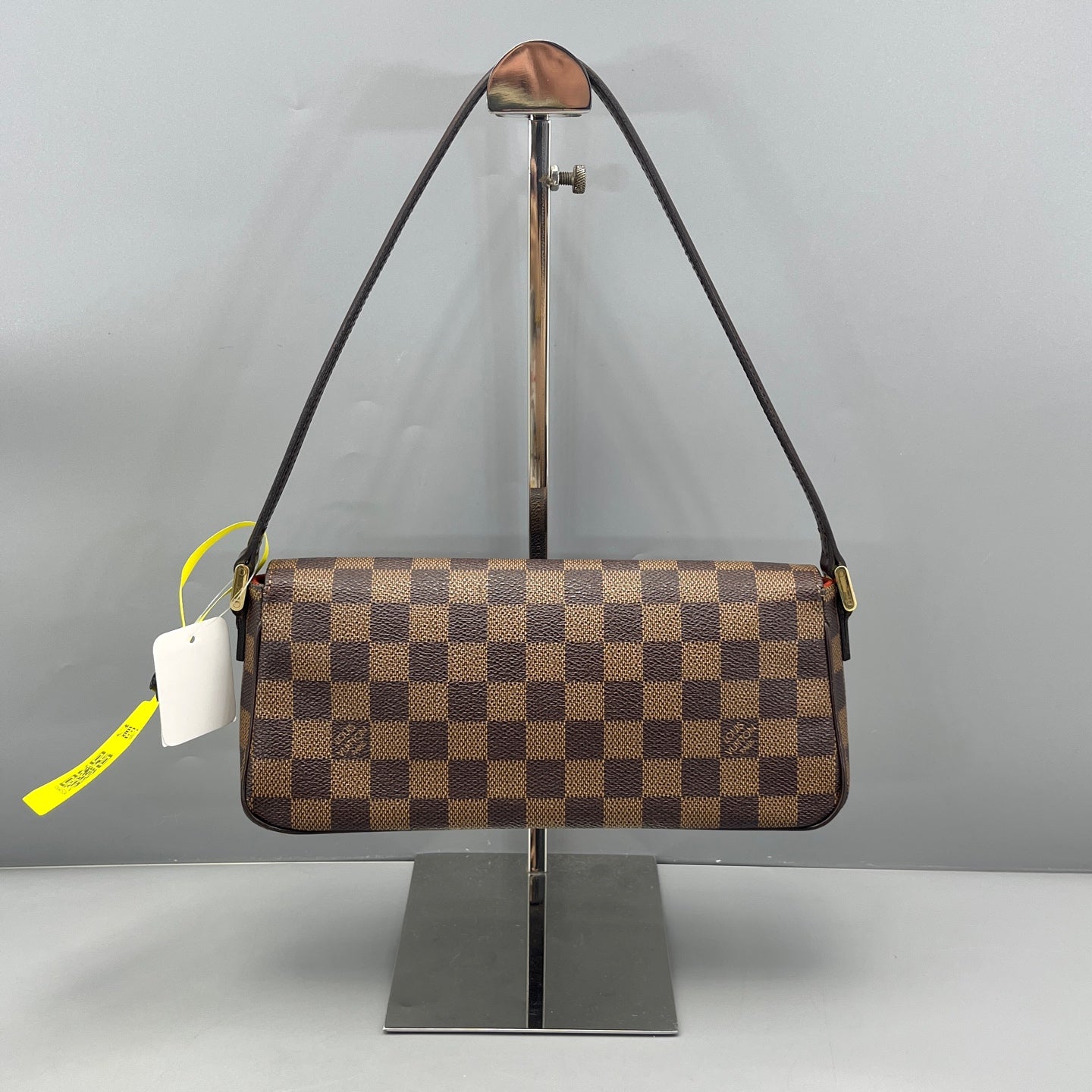 Louis Vuitton - Omotesando Flap Shoulder Bag - Damier Ebene coated canvas with leather trim - Brown - (Small)