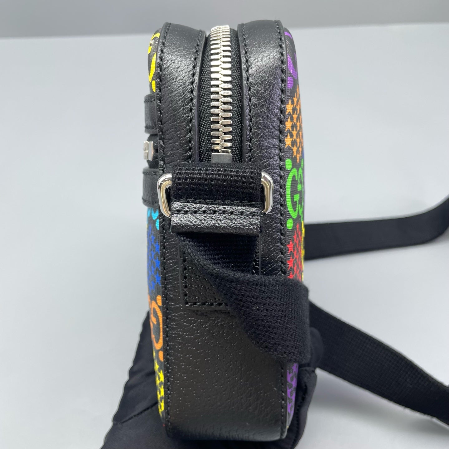 Gucci - GG Multicolour Camera Bag - Coated canvas with leather trim - Multicolour - (mini)