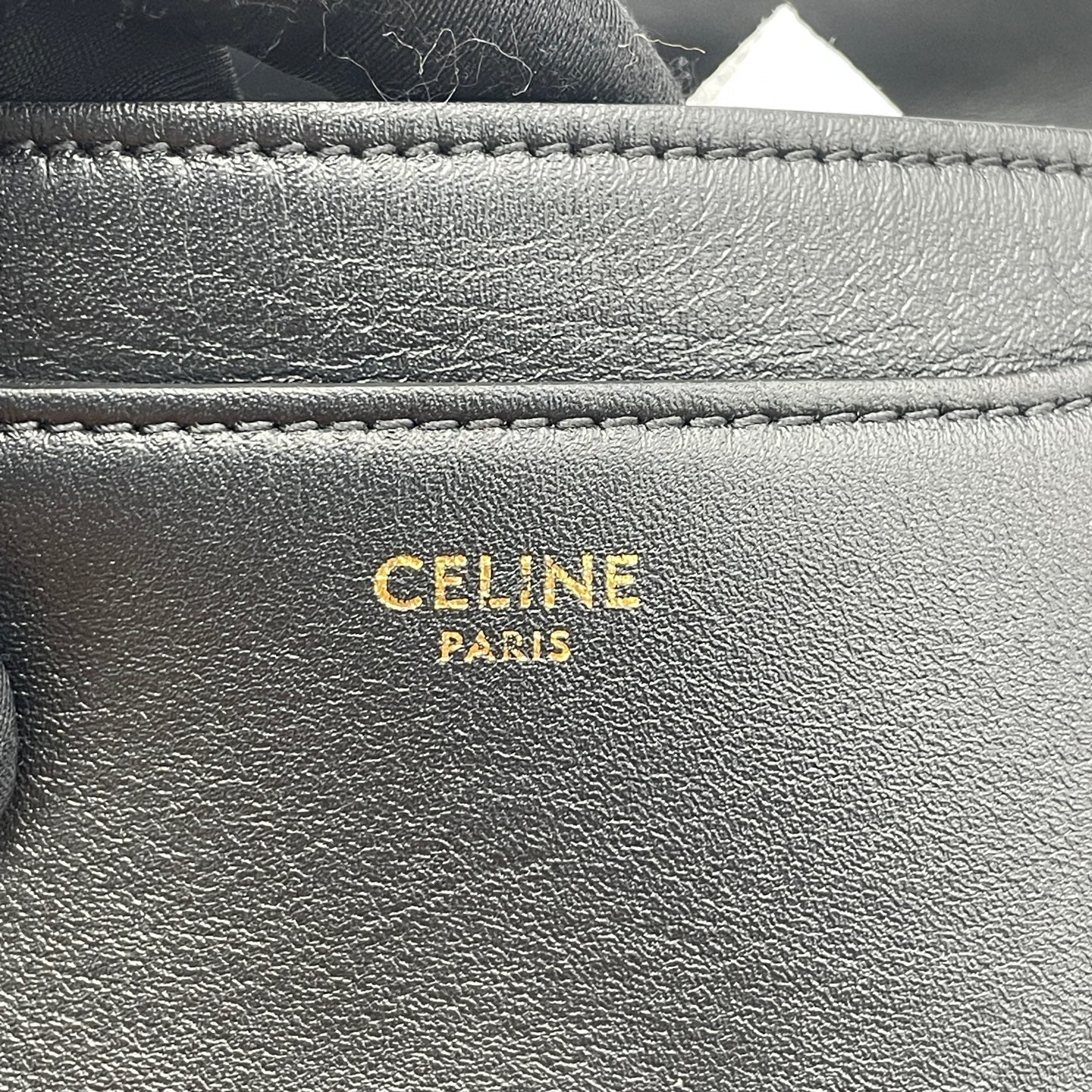 Celine - Besace 16 - Leather - Black - (mini)