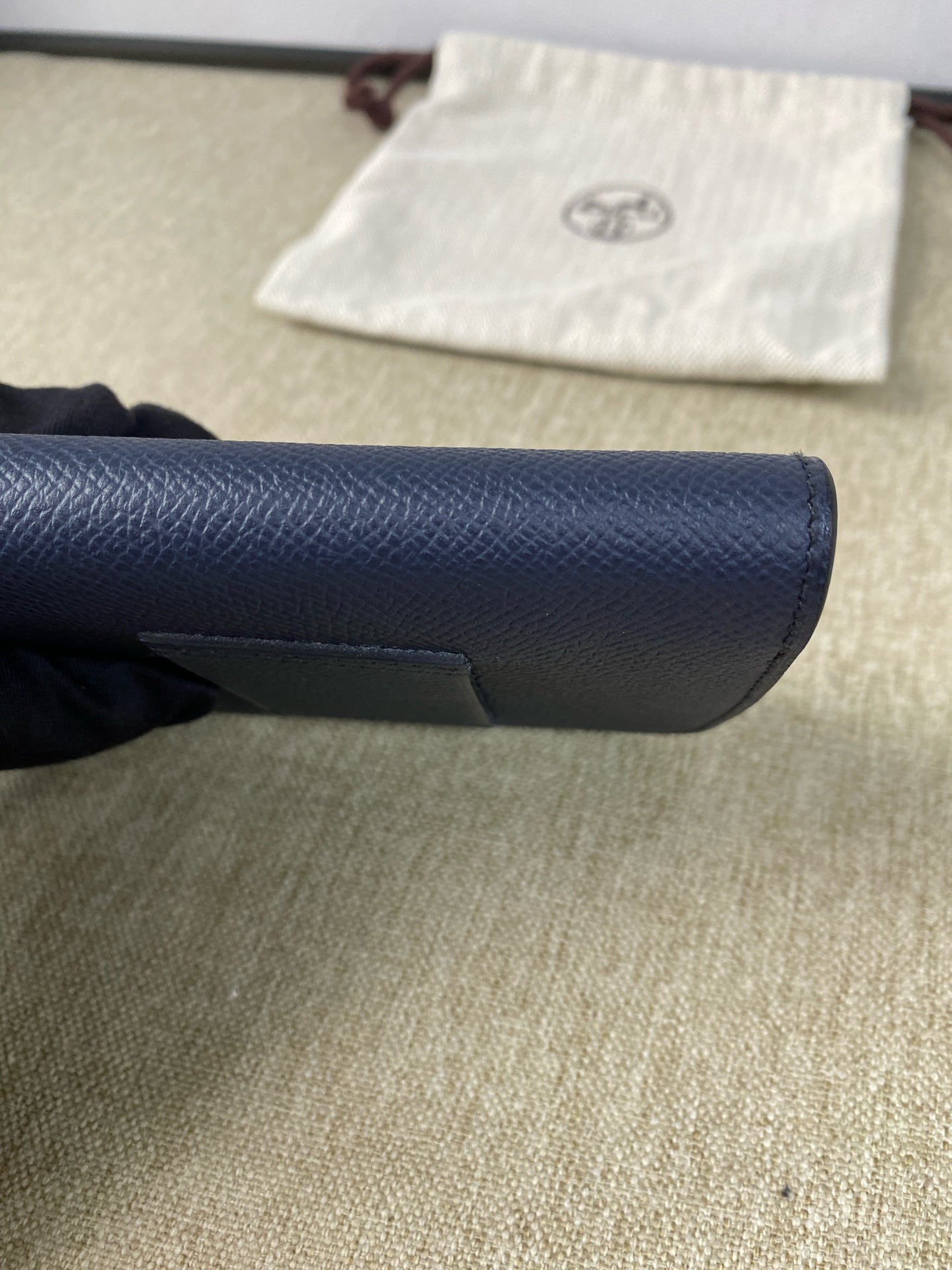 Hermès - Constance Slim Wallet - Epsom leather - Midnight Blue - (small)