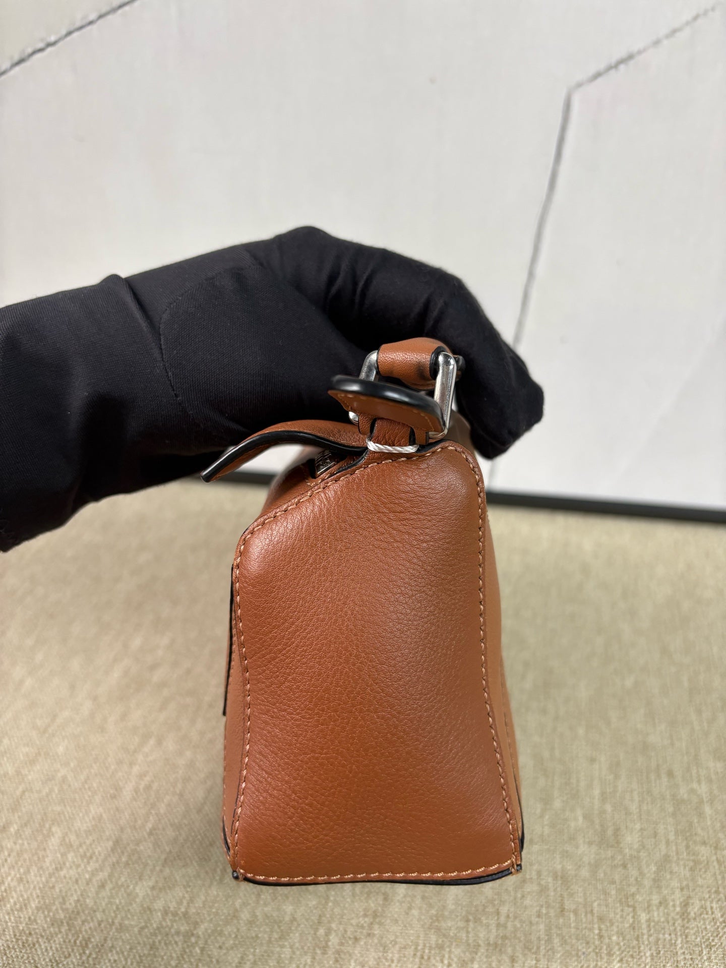 Loewe - Puzzle Bag Mini - Cowhide leather - Caramel - (mini)