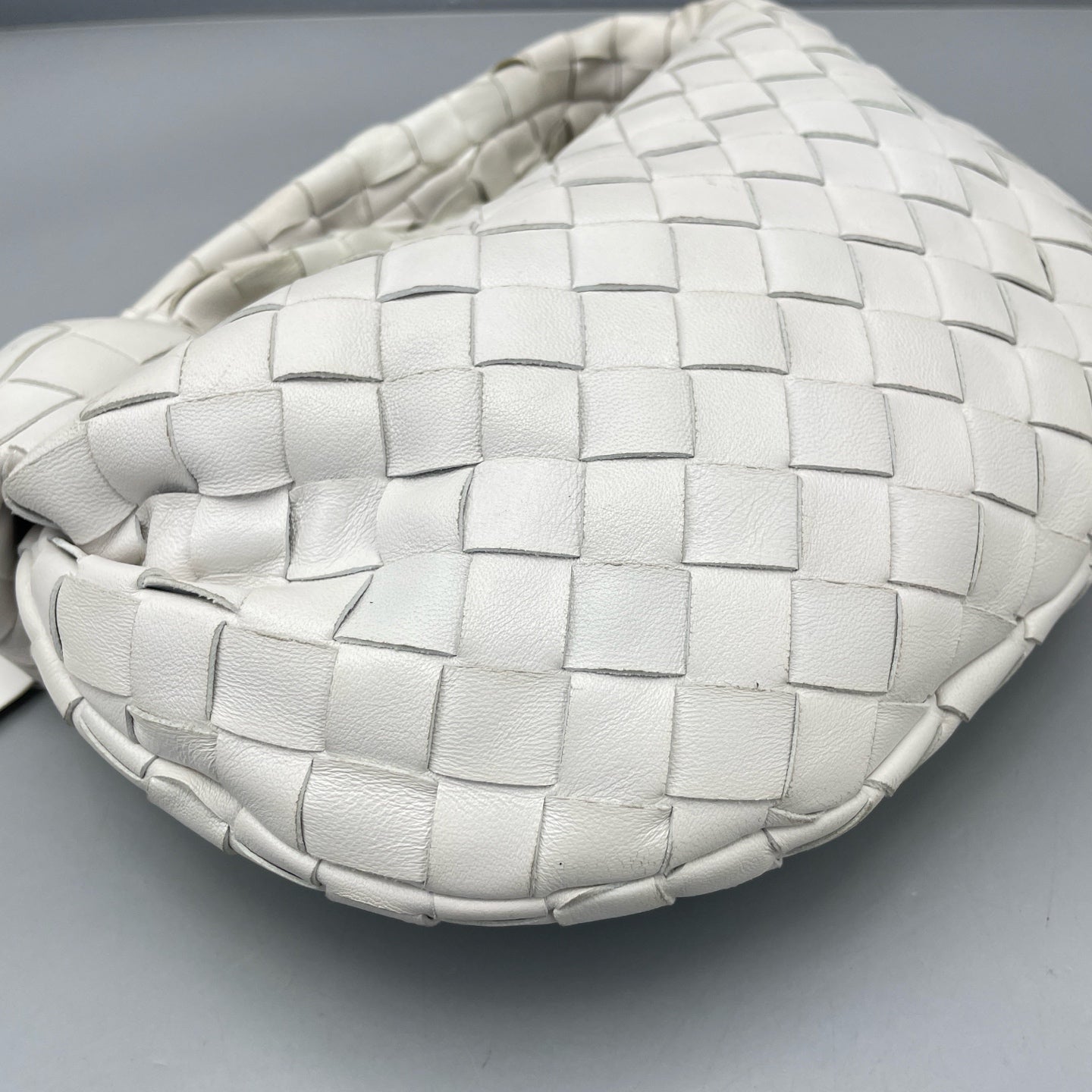 Bottega Veneta - The Mini Jodie - Leather - White - (mini)