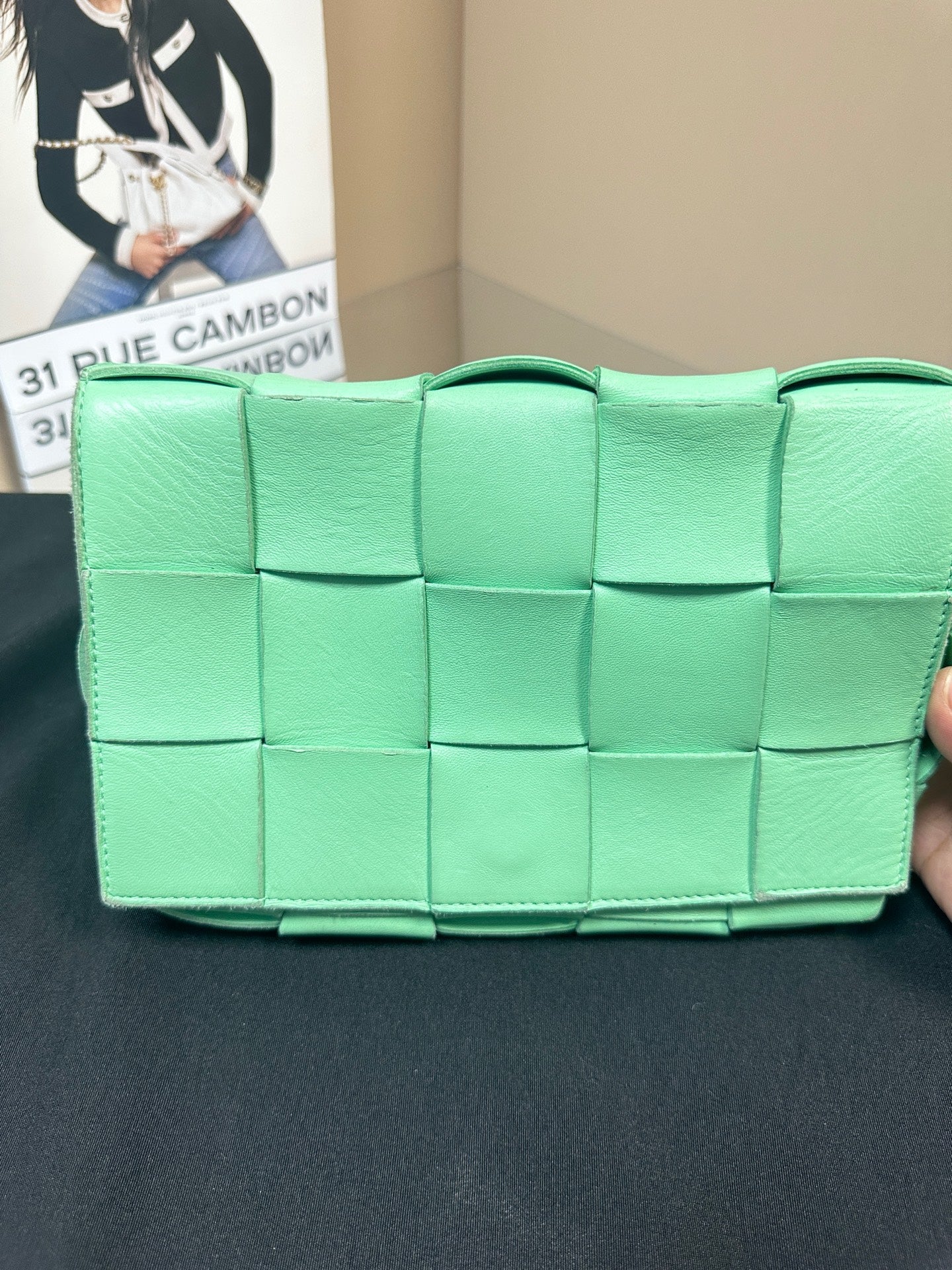 Bottega Veneta - Padded Cassette - Lambskin leather - Green - (small)