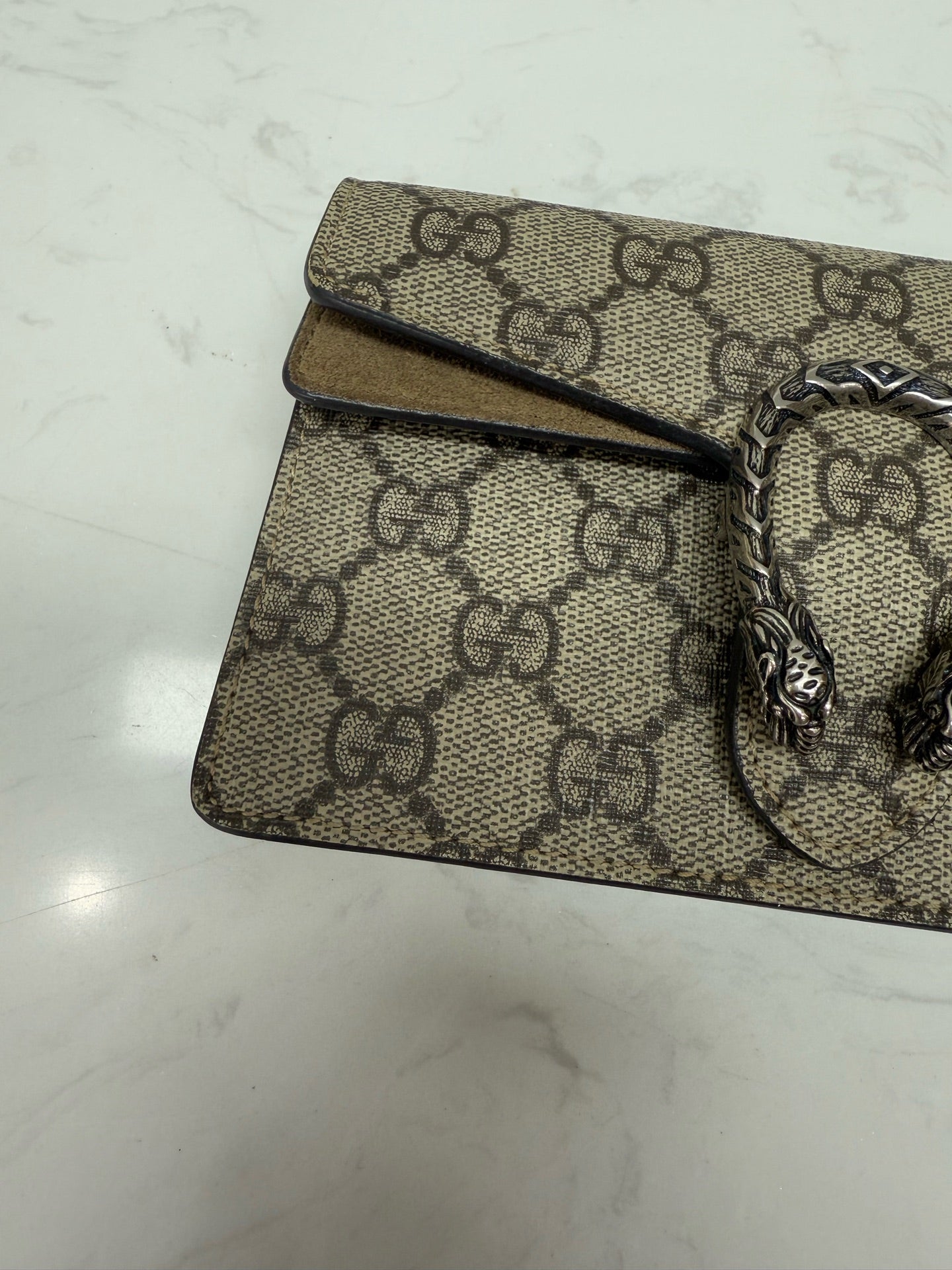 Gucci - Dionysus Mini - Coated canvas and leather - Camel - (mini)