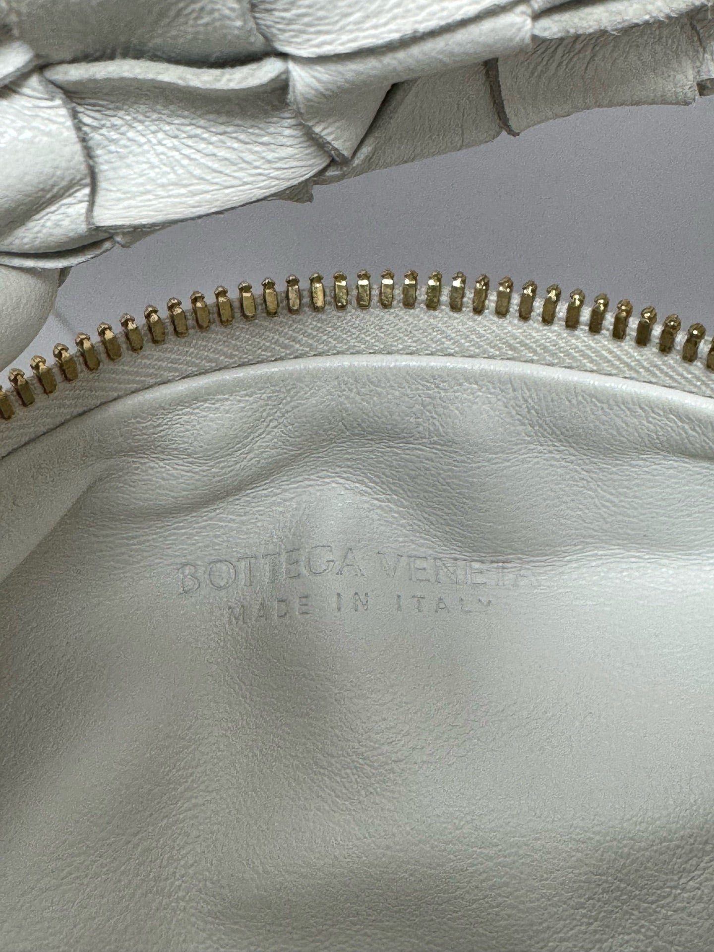 Bottega Veneta - Mini Jodie - Lambskin leather - White - (mini)