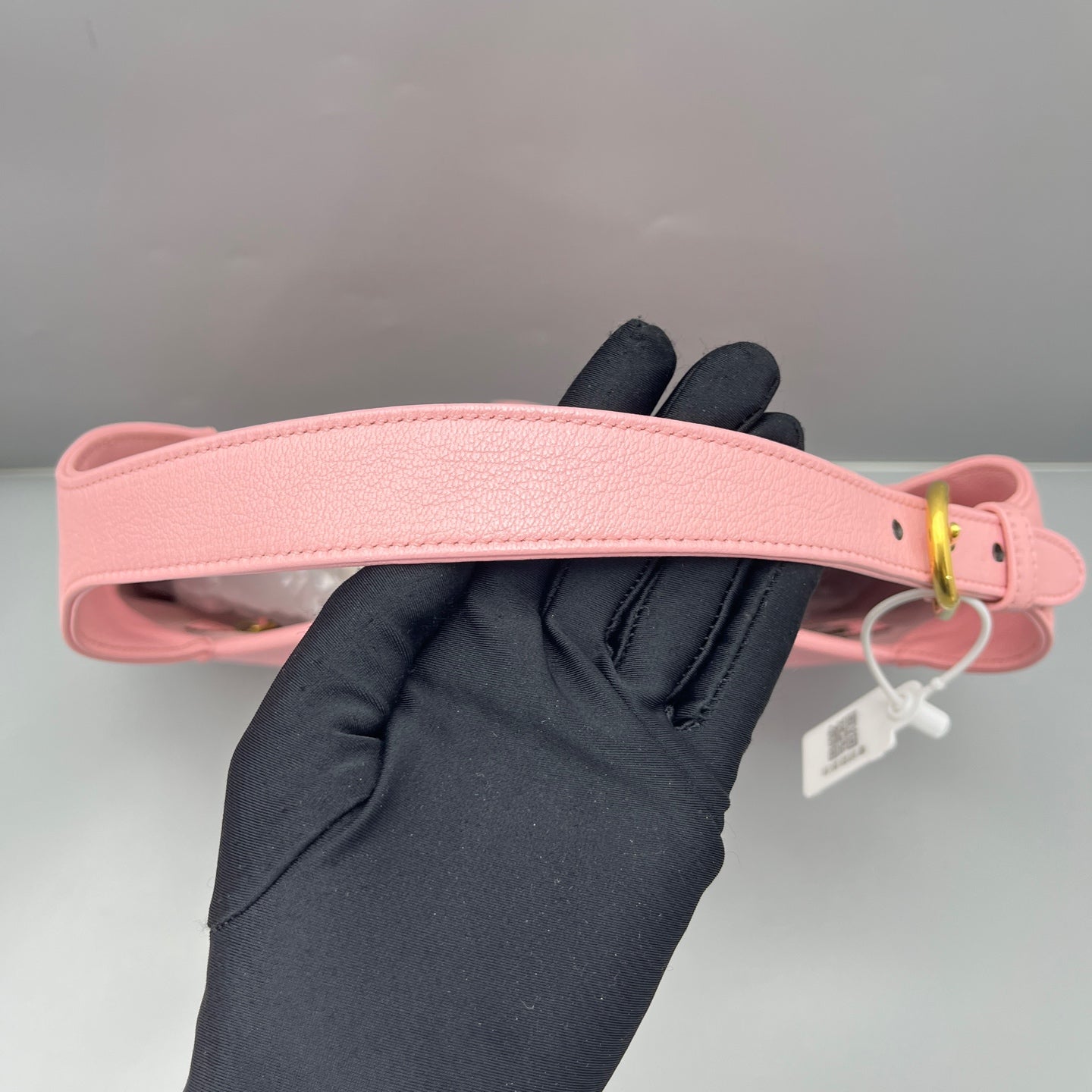 Gucci - Jackie 1961 Crescent Shoulder Bag - Leather - Pink - (medium)