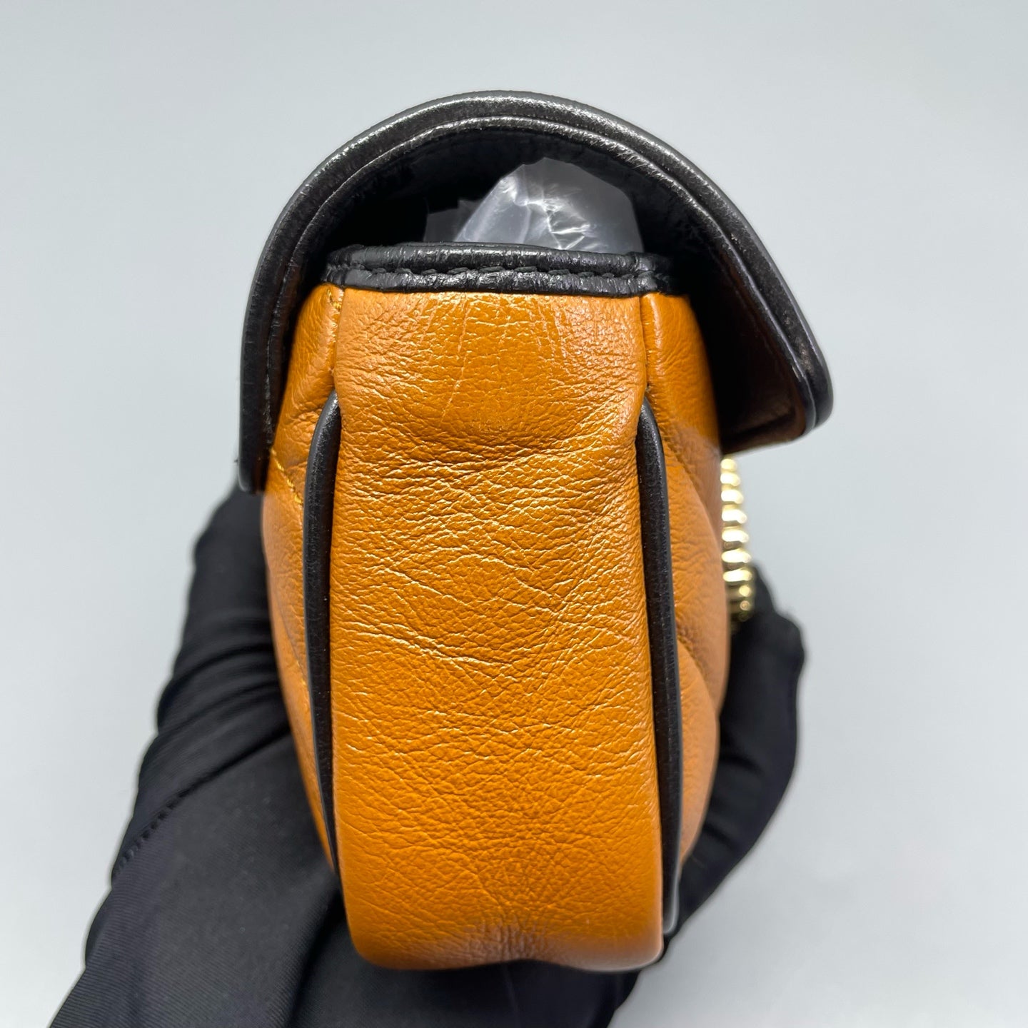 Gucci - Marmont Super Mini Bag - Leather - Brown - (mini)