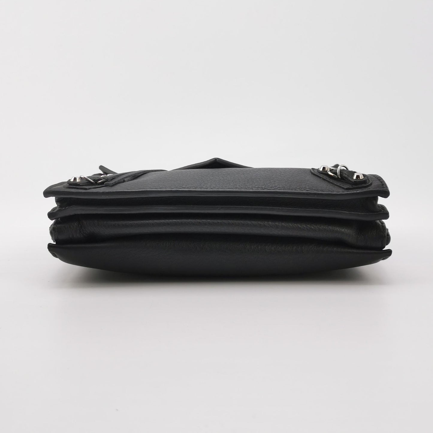 Balenciaga - Neo Classic Envelope Crossbody Bag - Leather - Black - (small)