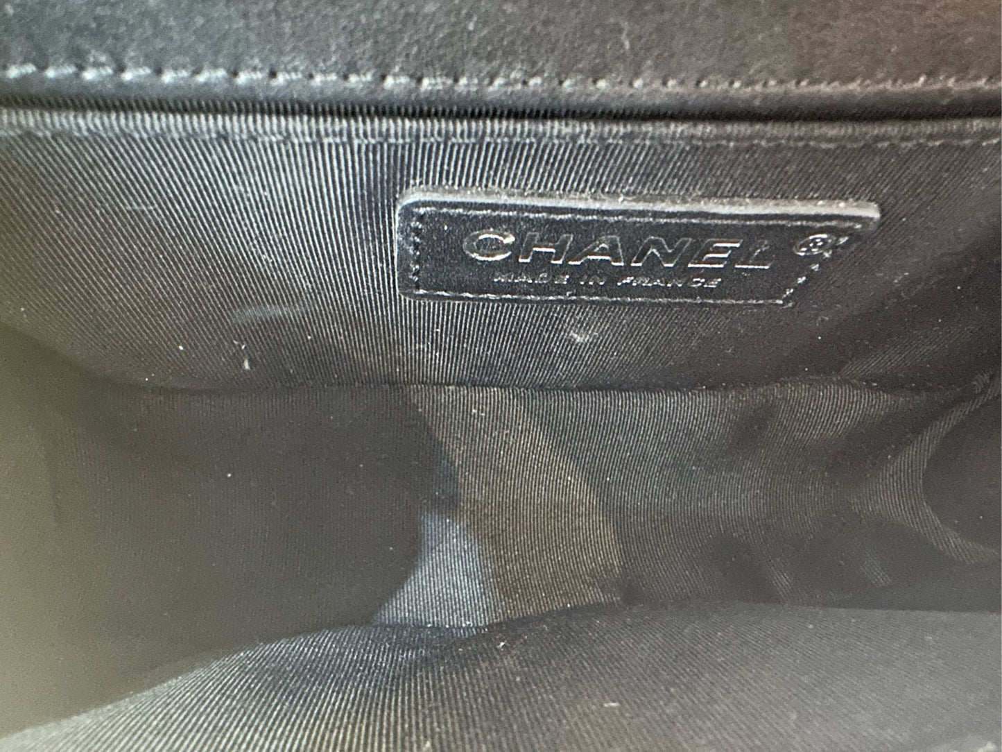 Chanel - Boy Bag Small - Lambskin leather - Navy - (small)