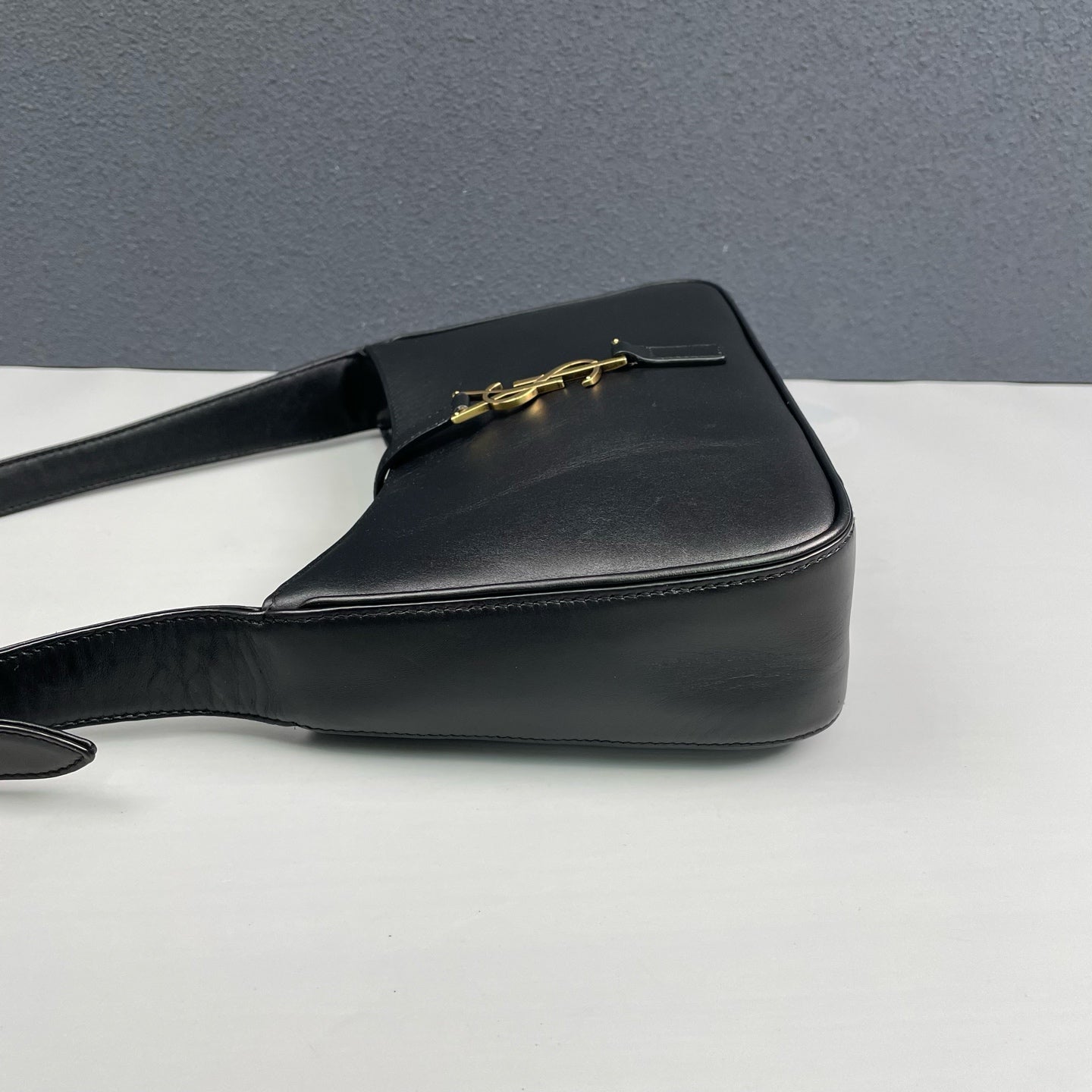 Saint Laurent - LE 5 A 7 - Leather - Black - (mini)