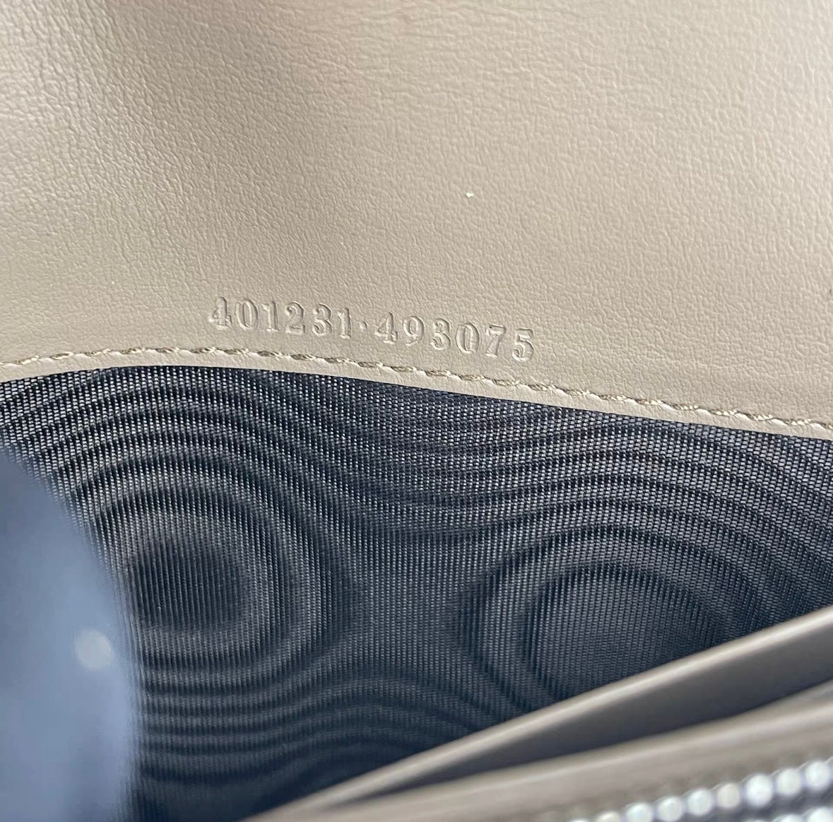Gucci - Dionysus Wallet on Chain (WOC) - GG Supreme coated canvas with leather trim - Beige - (mini)
