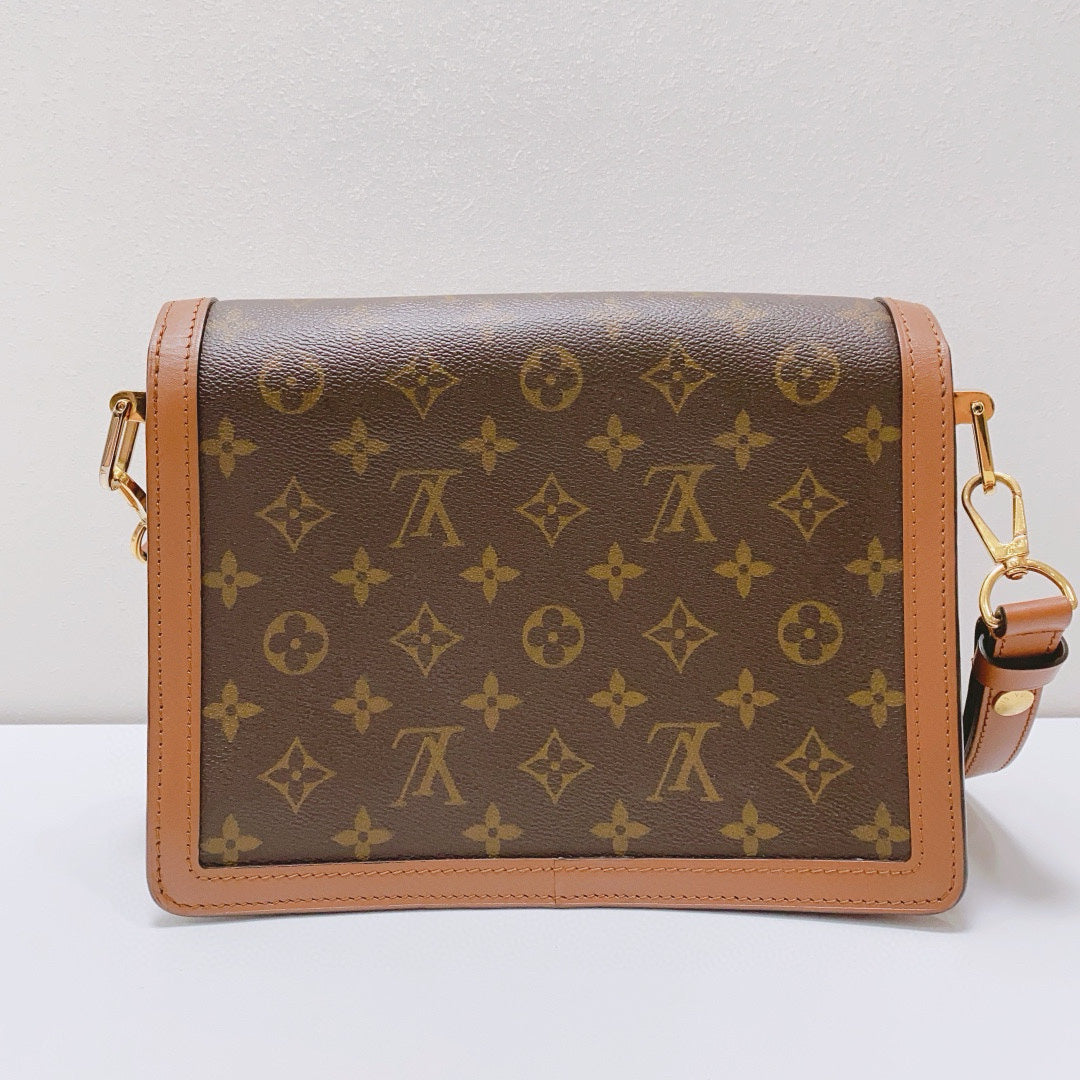 Louis Vuitton - Dauphine (M44391) - Monogram coated canvas and calf leather - Brown - (medium)