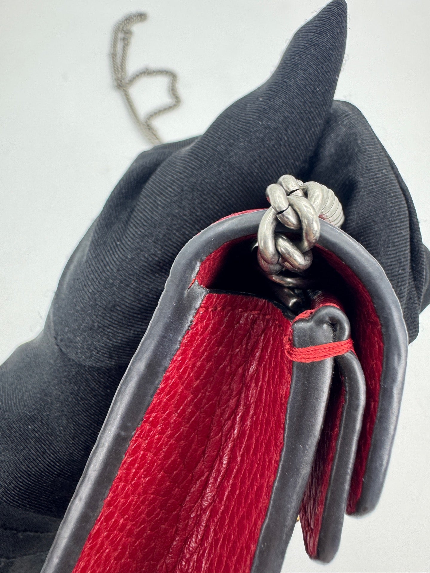 Gucci - Dionysus Super Mini Chain Bag - Leather - Red - (mini)