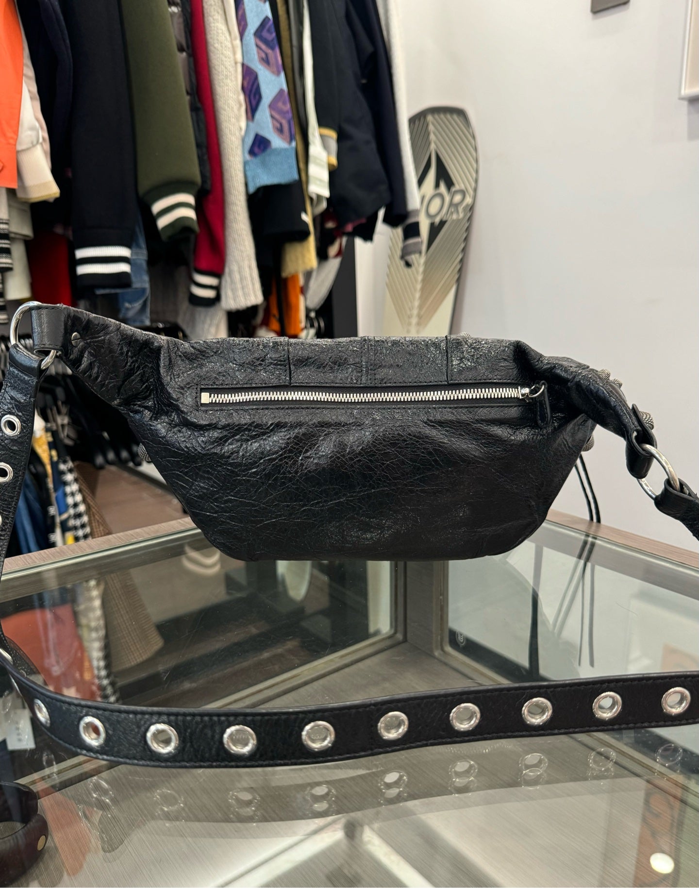 Balenciaga - Cagole - Leather - Black - (Medium)