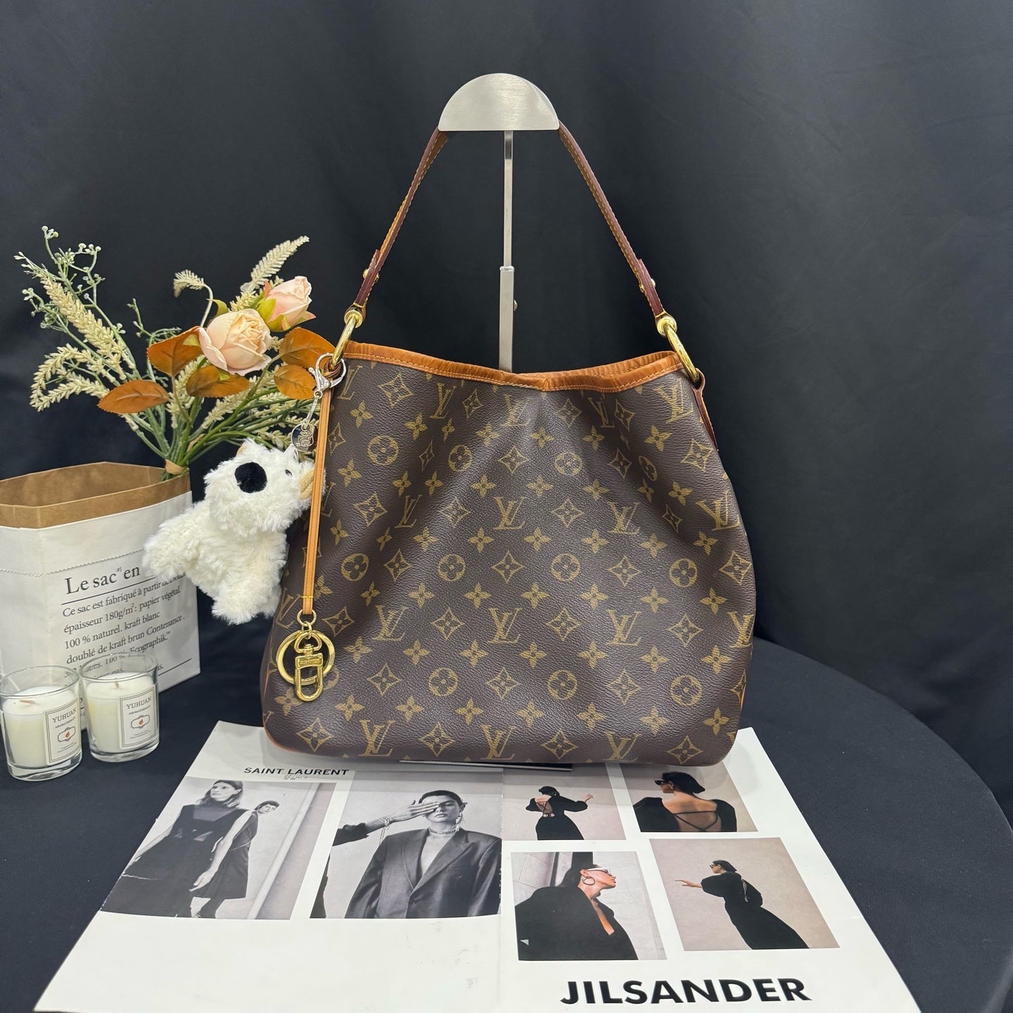 Louis Vuitton - Delightful PM - Monogram canvas with Vachetta leather trim - Brown - (small)