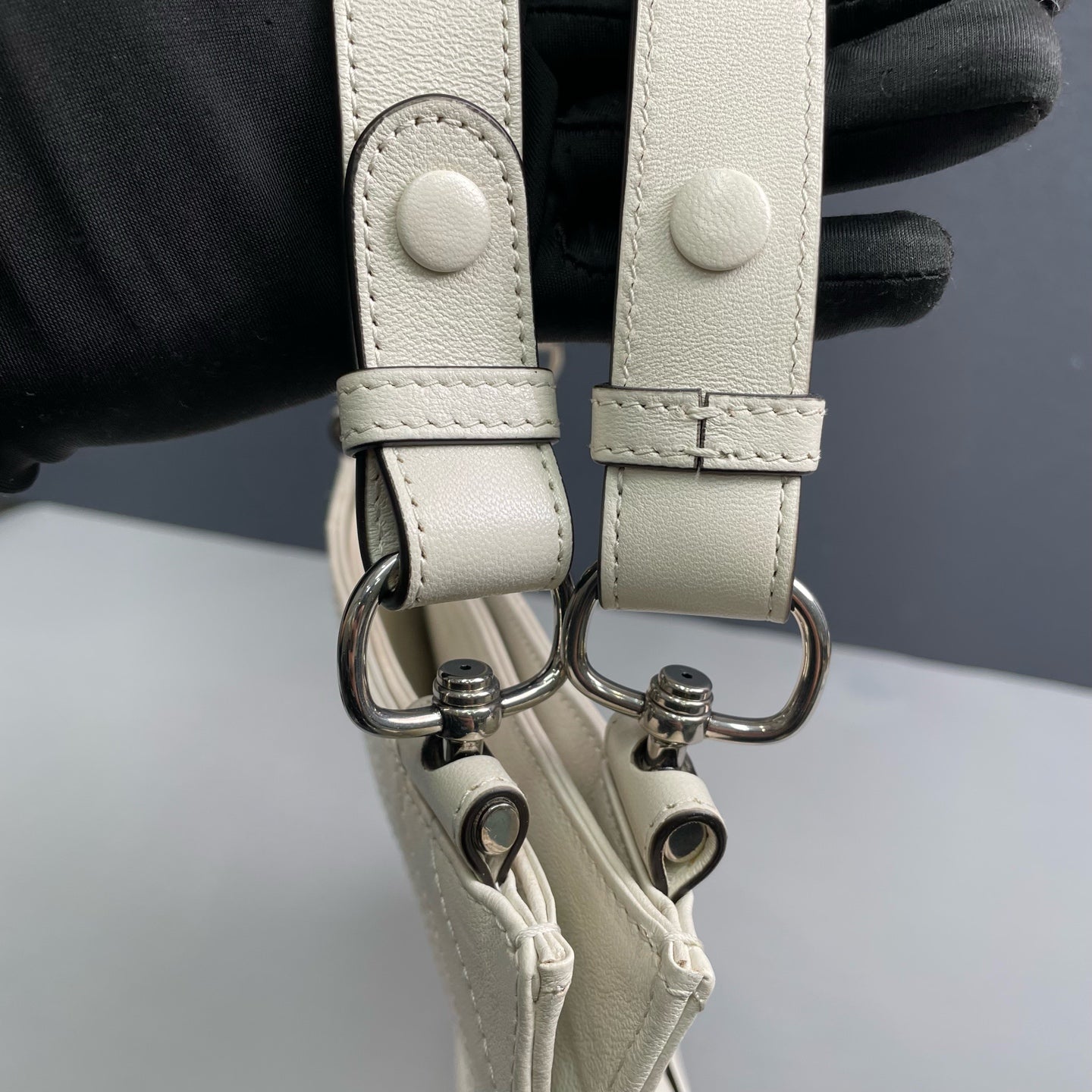 Gucci - Blondie Tote - Leather - Beige - (medium)