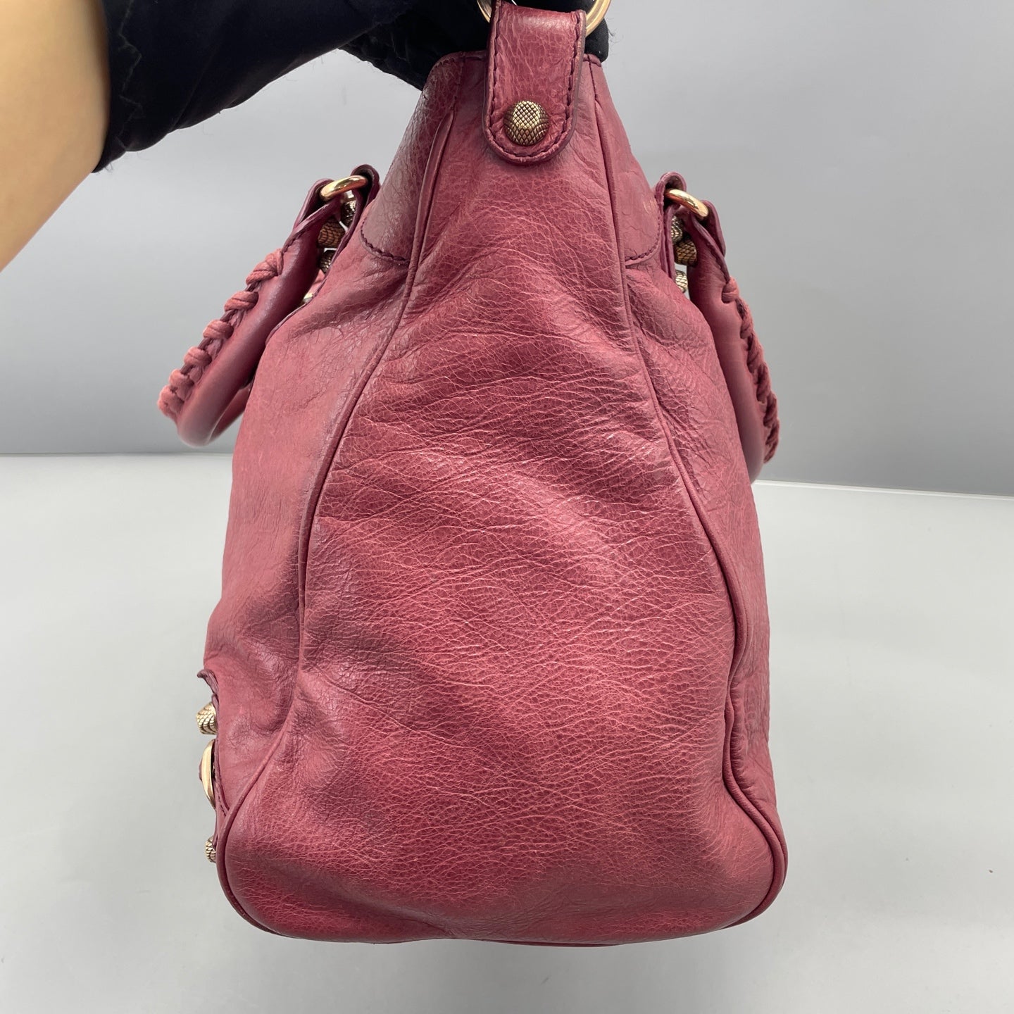 Balenciaga - City Bag - Leather - Burgundy - (medium)