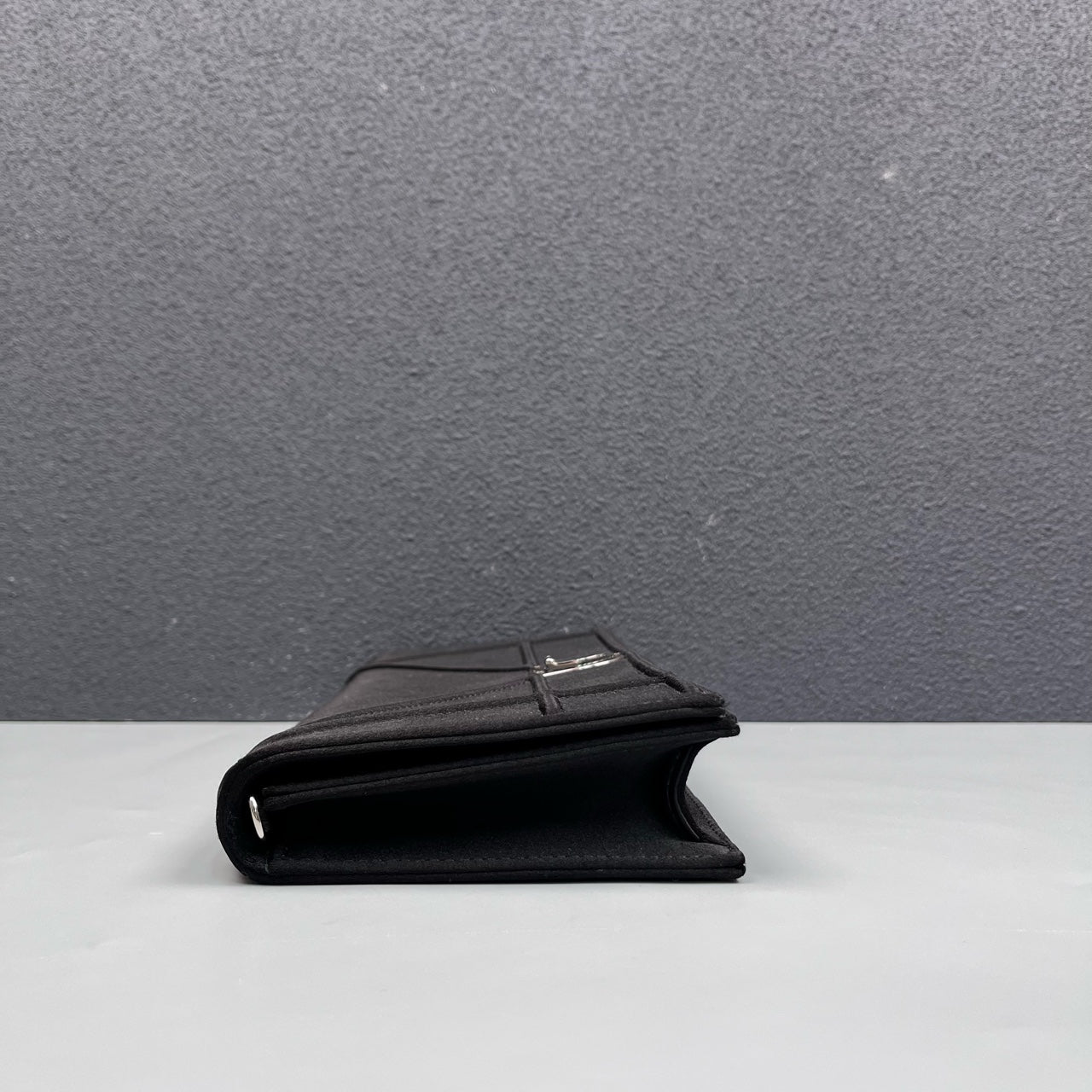Dior - Diorama Chain Wallet - Satin - Black - (mini)