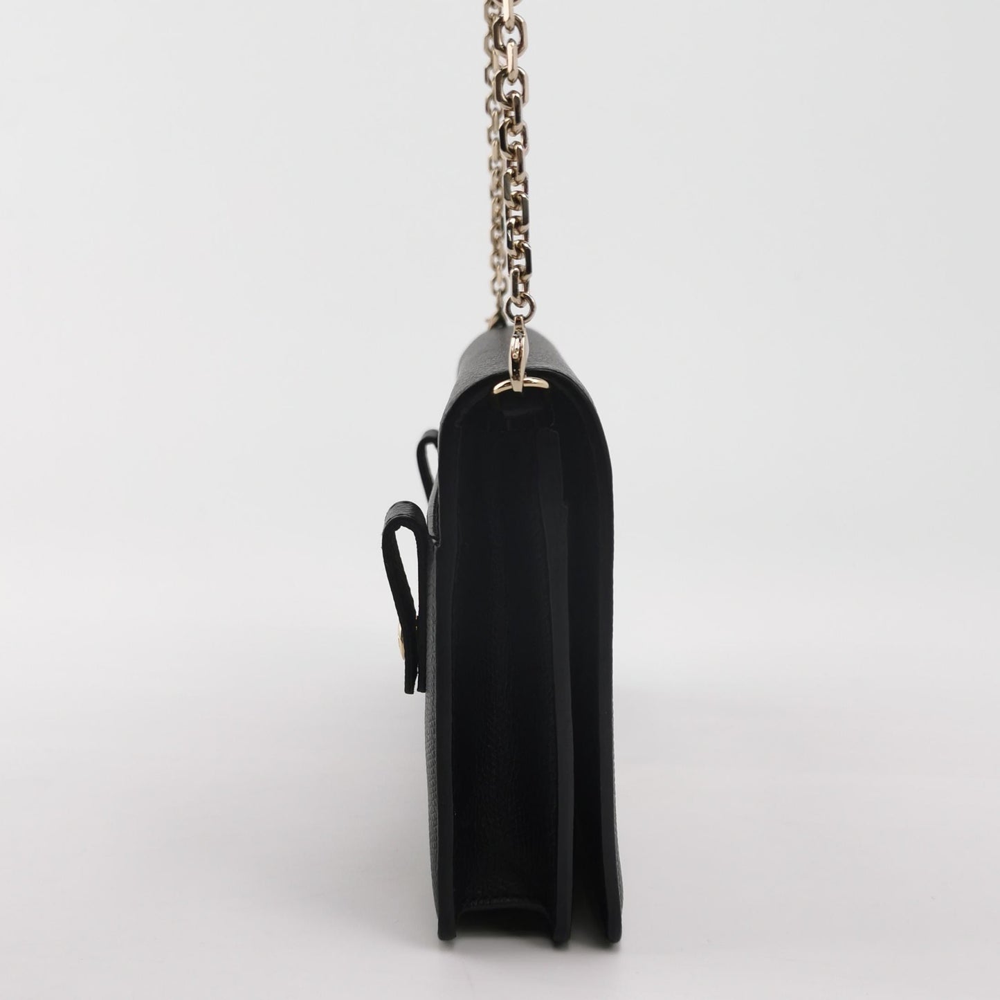 Dior - Dior Caro Wallet On Chain (WOC) - Grained leather - Black - (mini)