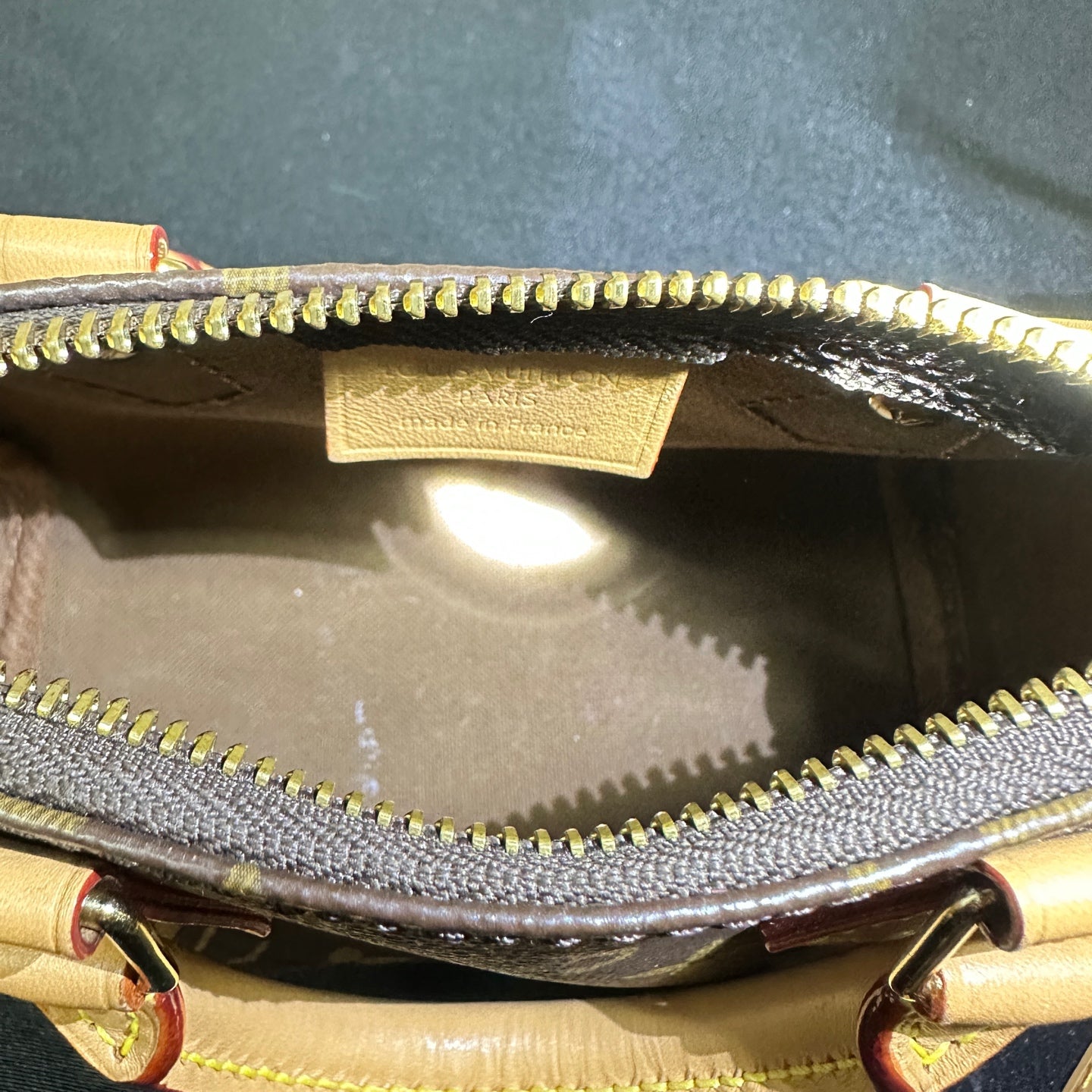 Louis Vuitton - Speedy Nano - Monogram coated canvas with Vachetta leather trim - Brown - (mini)