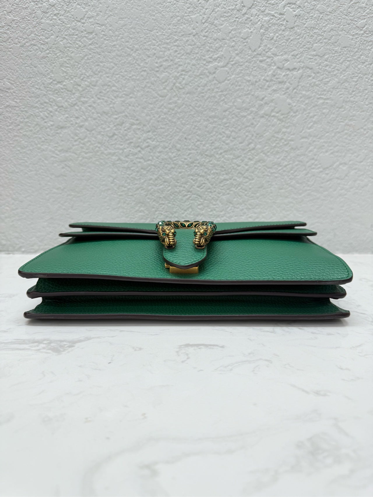 Gucci - Dionysus - Pebbled leather - Green - (medium)