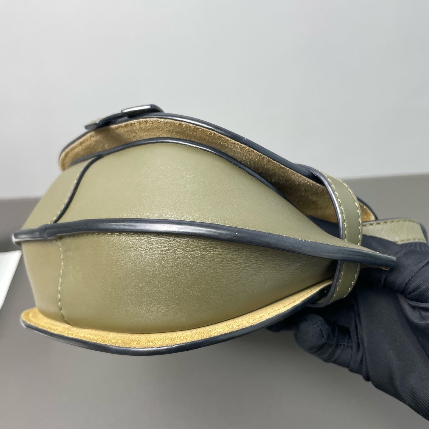 LOEWE - Gate Saddle Bag - Leather - Green - (Small)