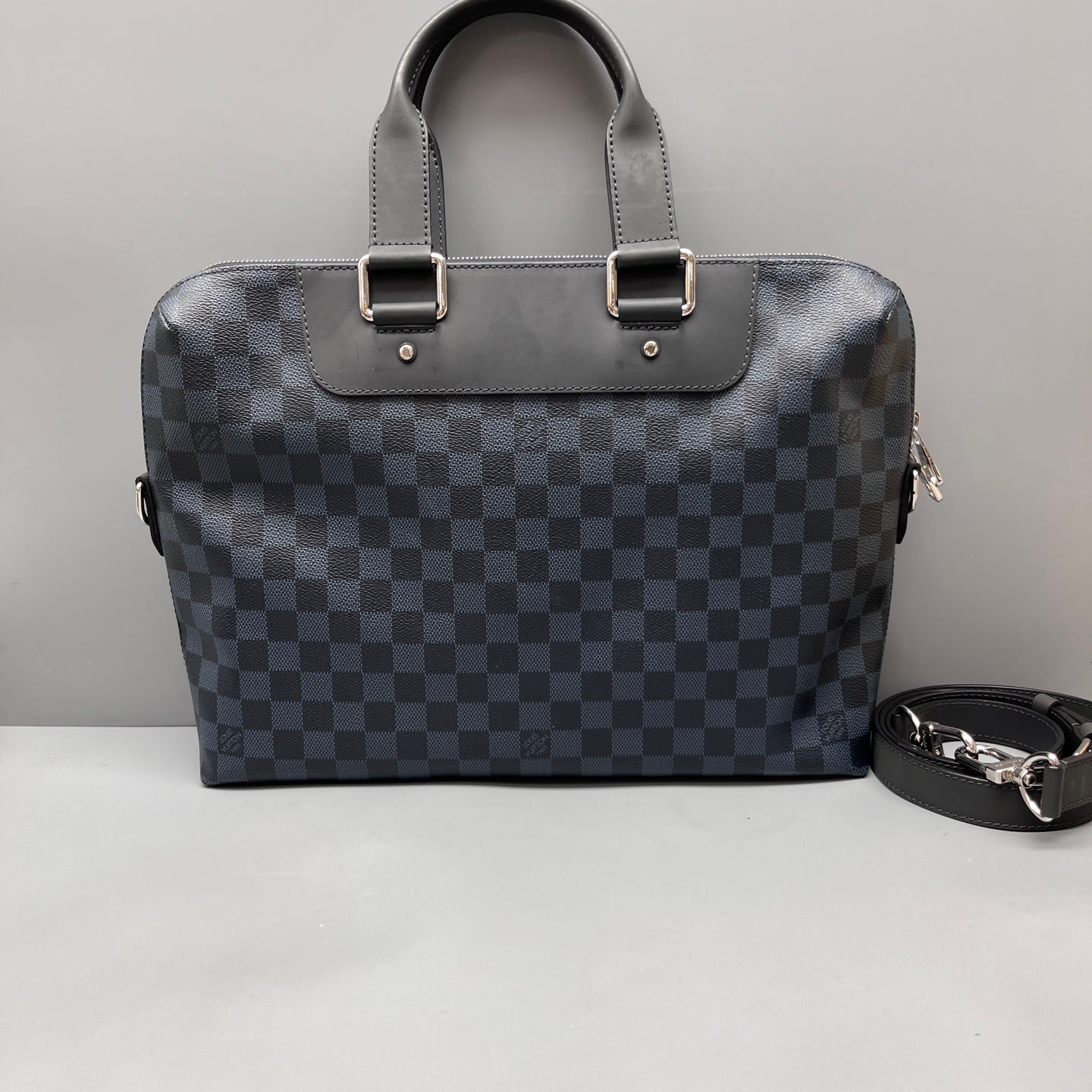 Louis Vuitton - Damier Graphite Document Bag - Coated canvas with leather trim - Grey - (Large)