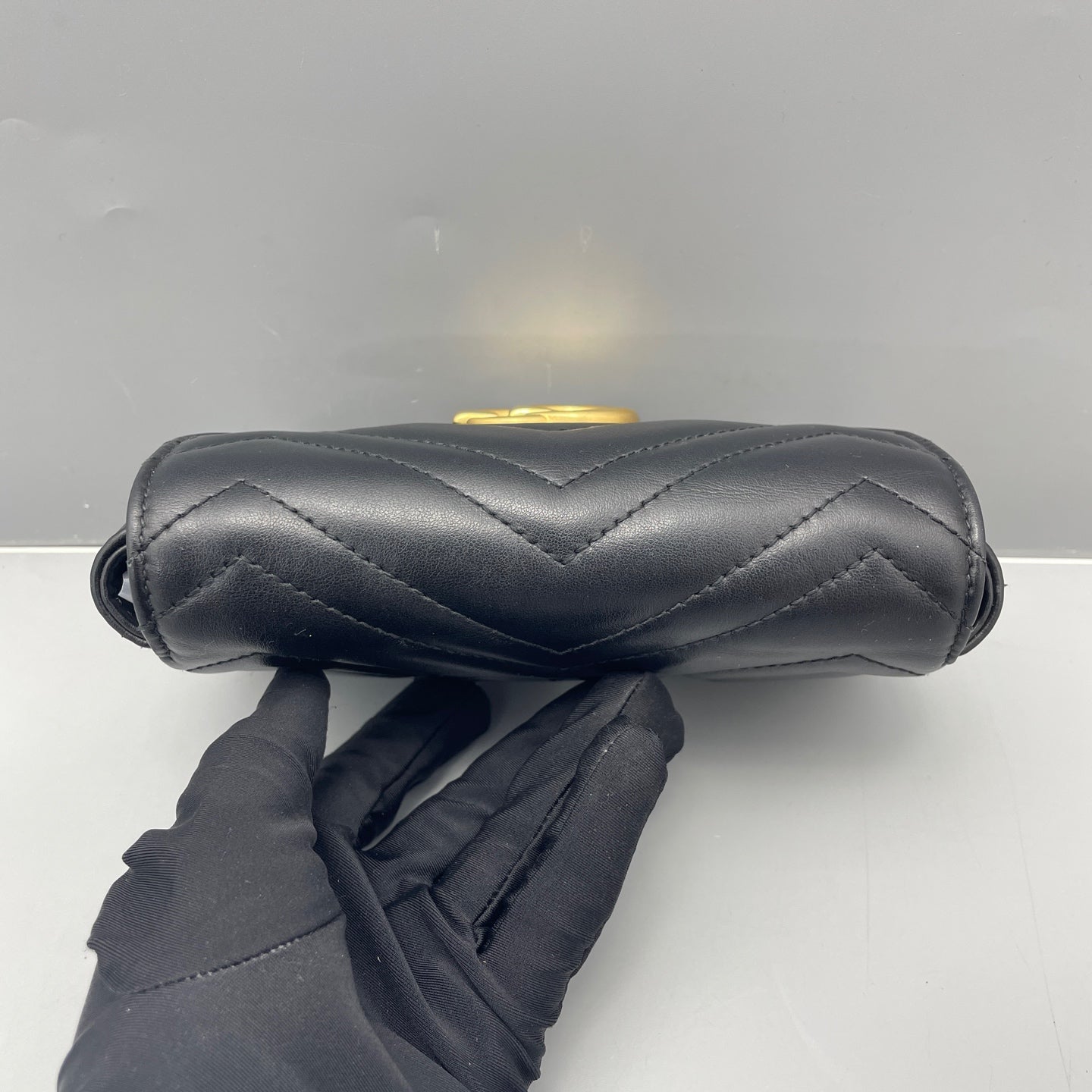 Gucci - Marmont Super Mini - Leather - Black - (mini)