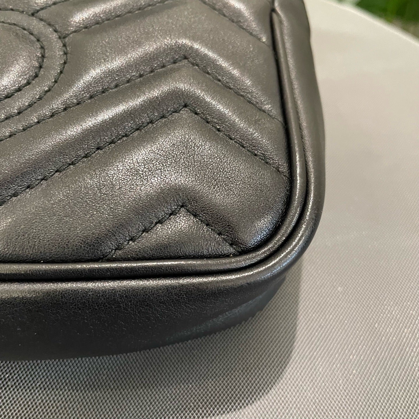 Gucci - Marmont Mini - Leather - Black - (mini)