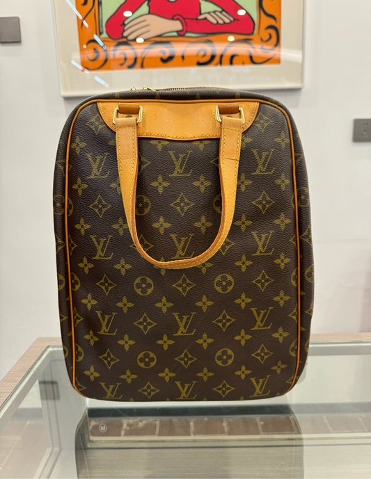 Louis Vuitton - Jenny Handbag - Monogram coated canvas with natural vachetta leather trim - Brown - (medium)