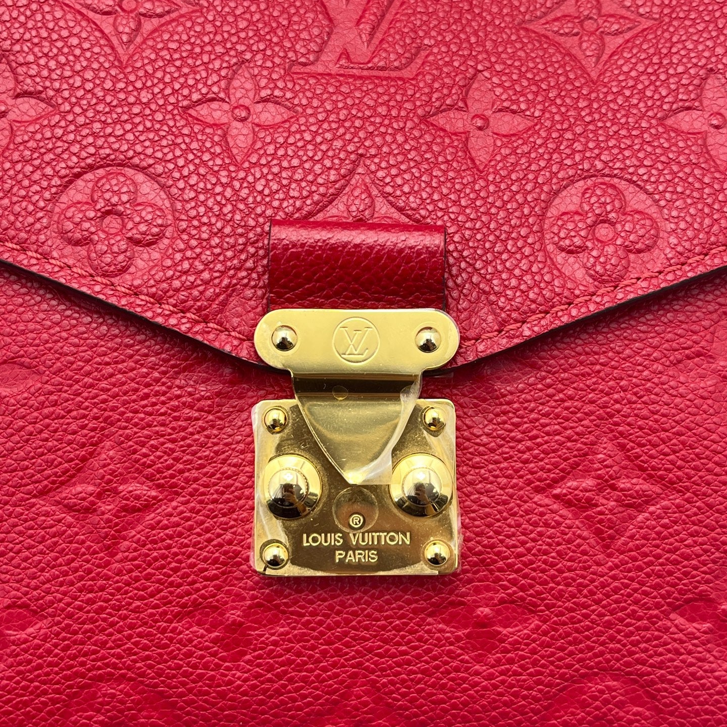 Louis Vuitton - Pochette Metis - Leather - Red - (small)