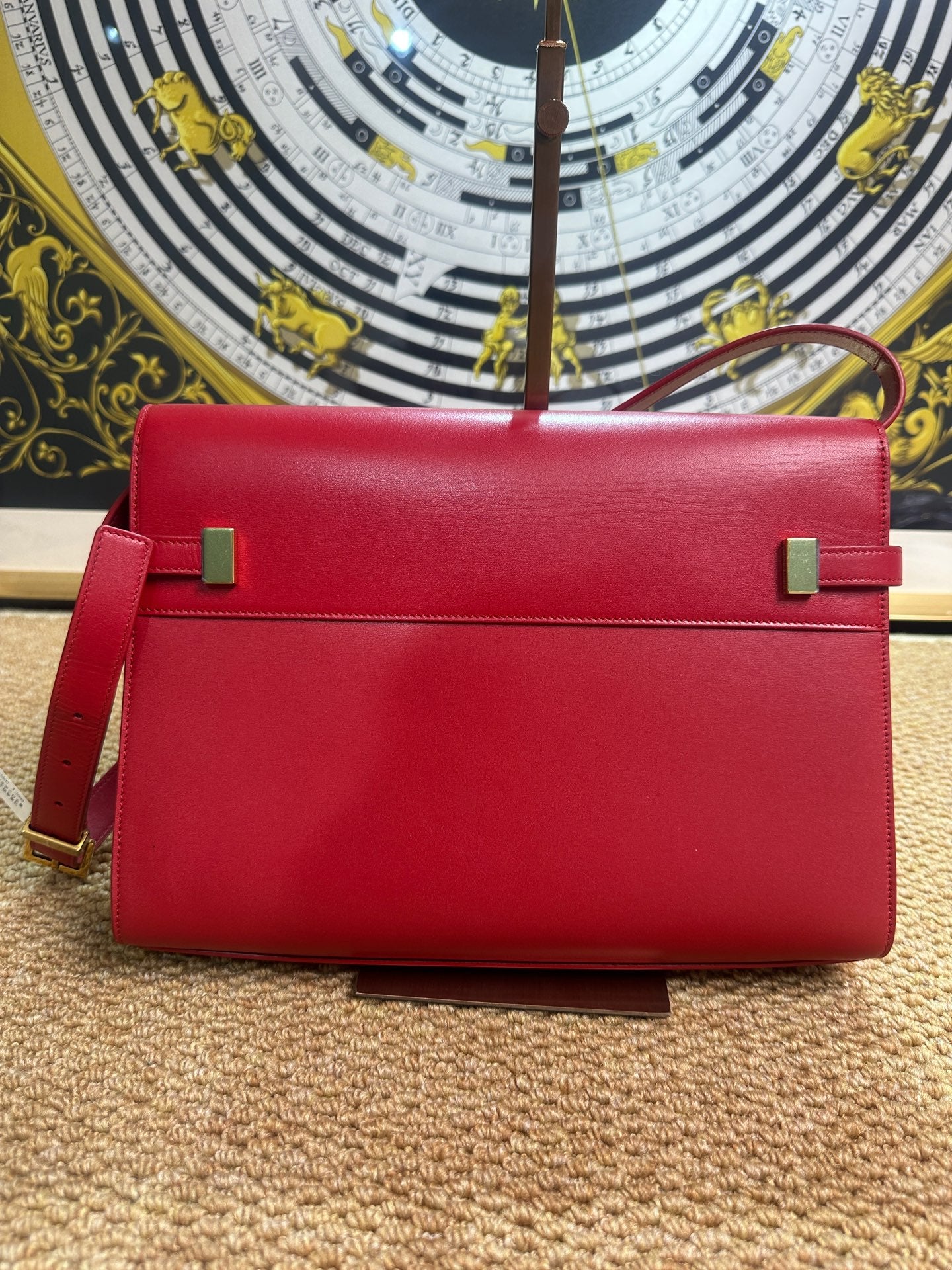 Saint Laurent - Manhattan - Leather - Red - (Medium)