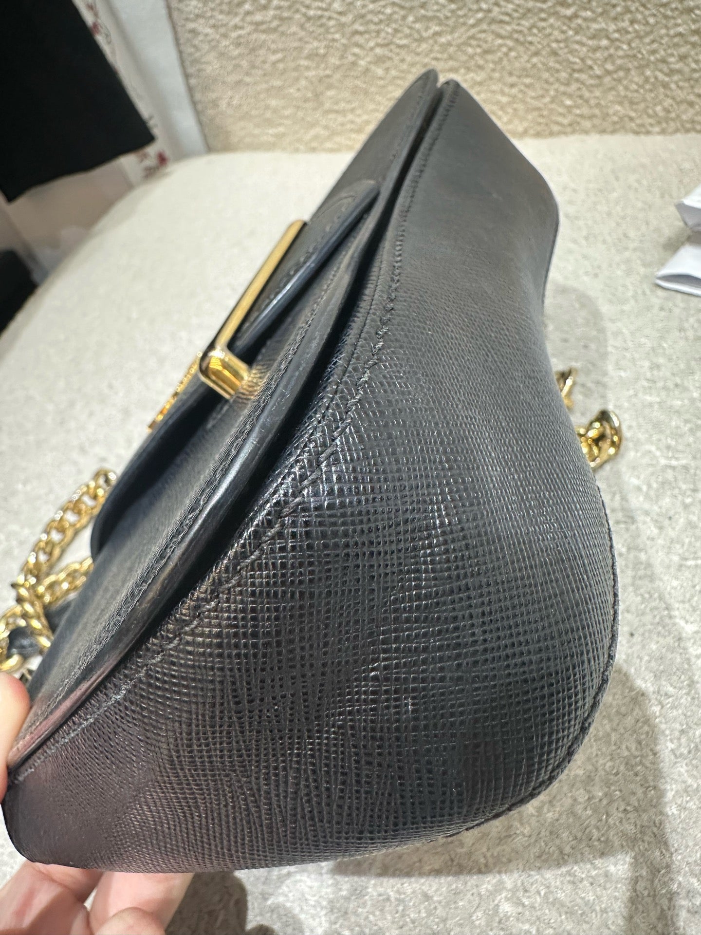 Prada - Sidonie - Saffiano leather - Black - (mini)