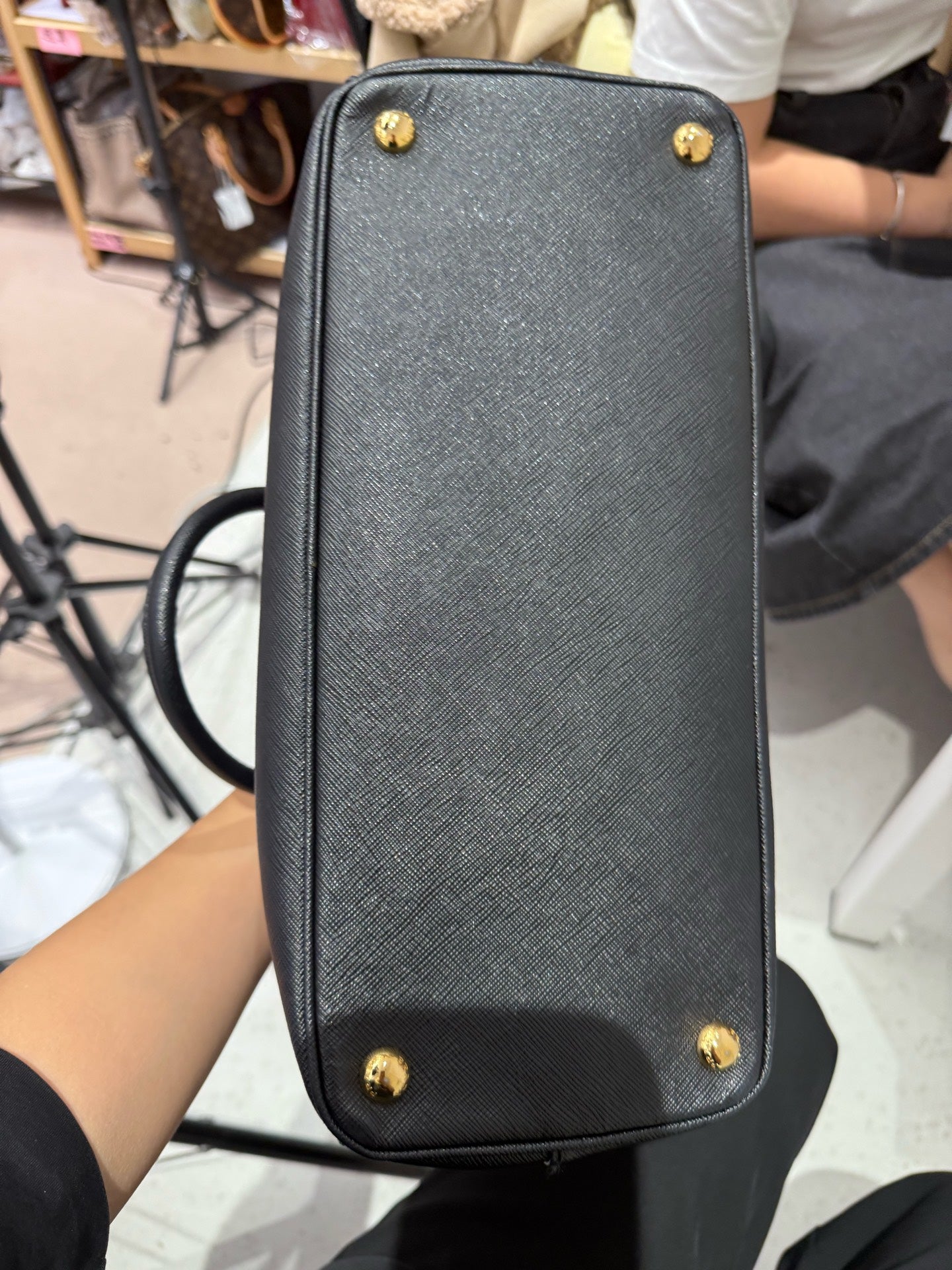 Prada - Galleria Tote - Saffiano leather - Black - (Medium)