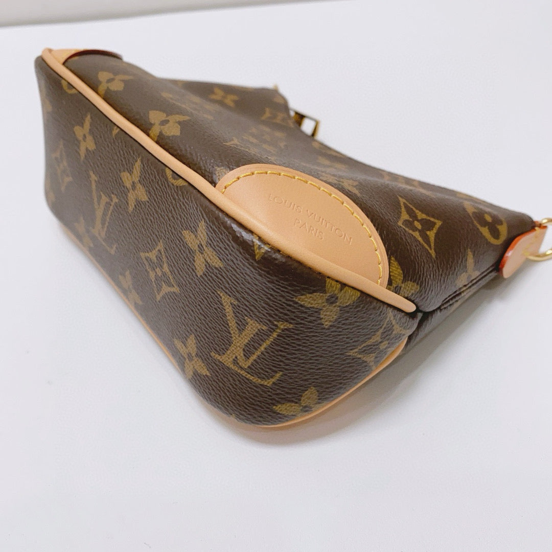Louis Vuitton - Nano Boulogne Monogram - Monogram coated canvas with natural cowhide leather trim - Brown - (mini)