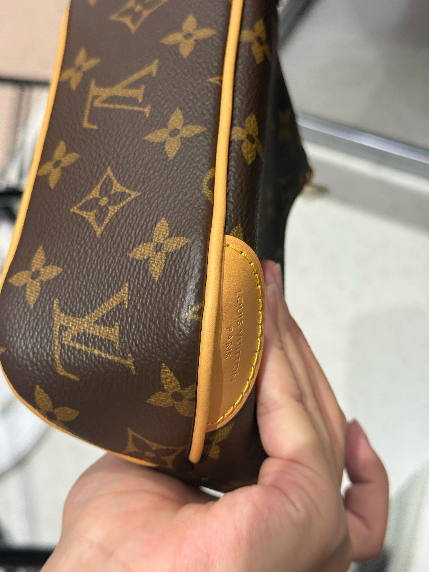 Louis Vuitton - Nano Boulogne Monogram - Monogram coated canvas with natural cowhide leather trim - Brown - (mini)