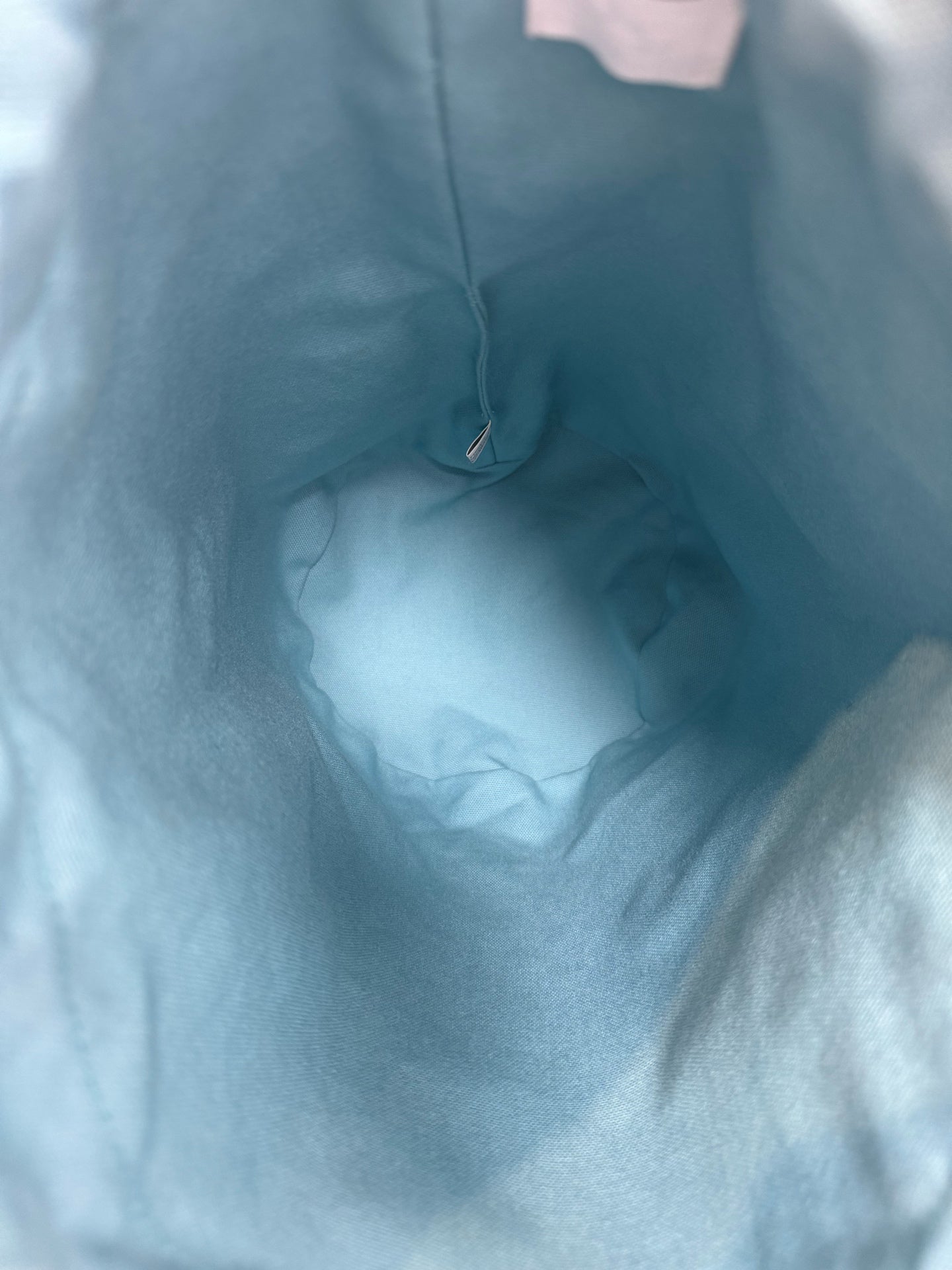 Hermès - Drawstring Bucket Backpack - Cotton - Blue - (medium)