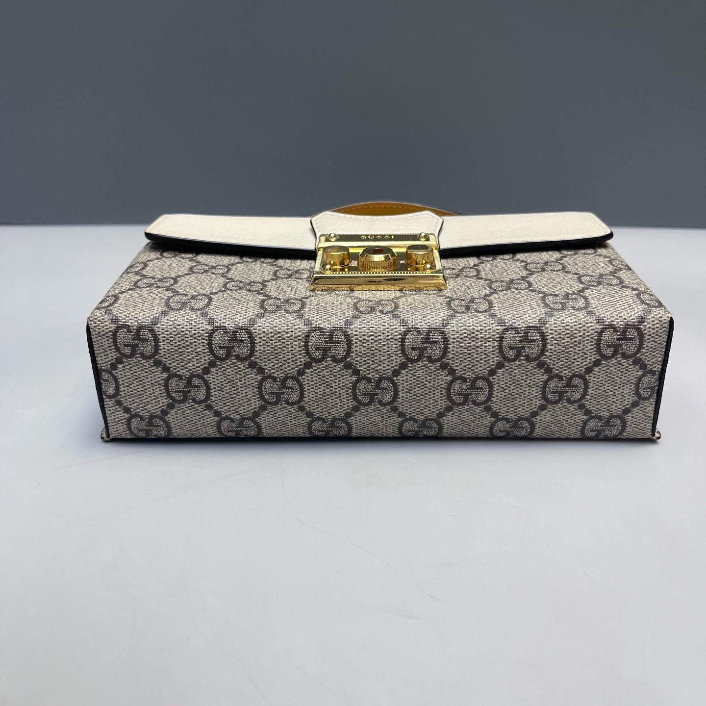 Gucci - Padlock Mini - GG Supreme canvas with leather trim - Multicolour with Gold-Tone Hardware - (mini)