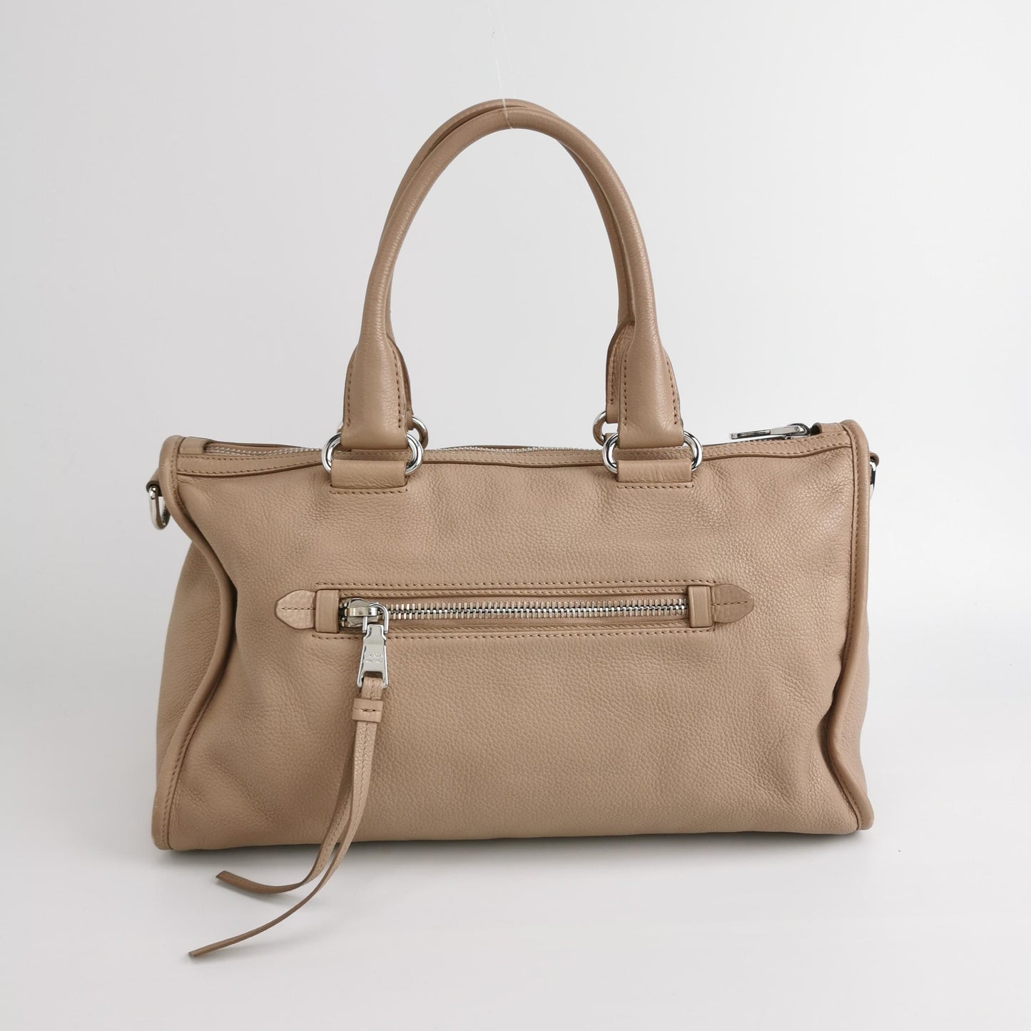 Prada - Vitello Daino Satchel - Pebbled leather - Pink - (medium)