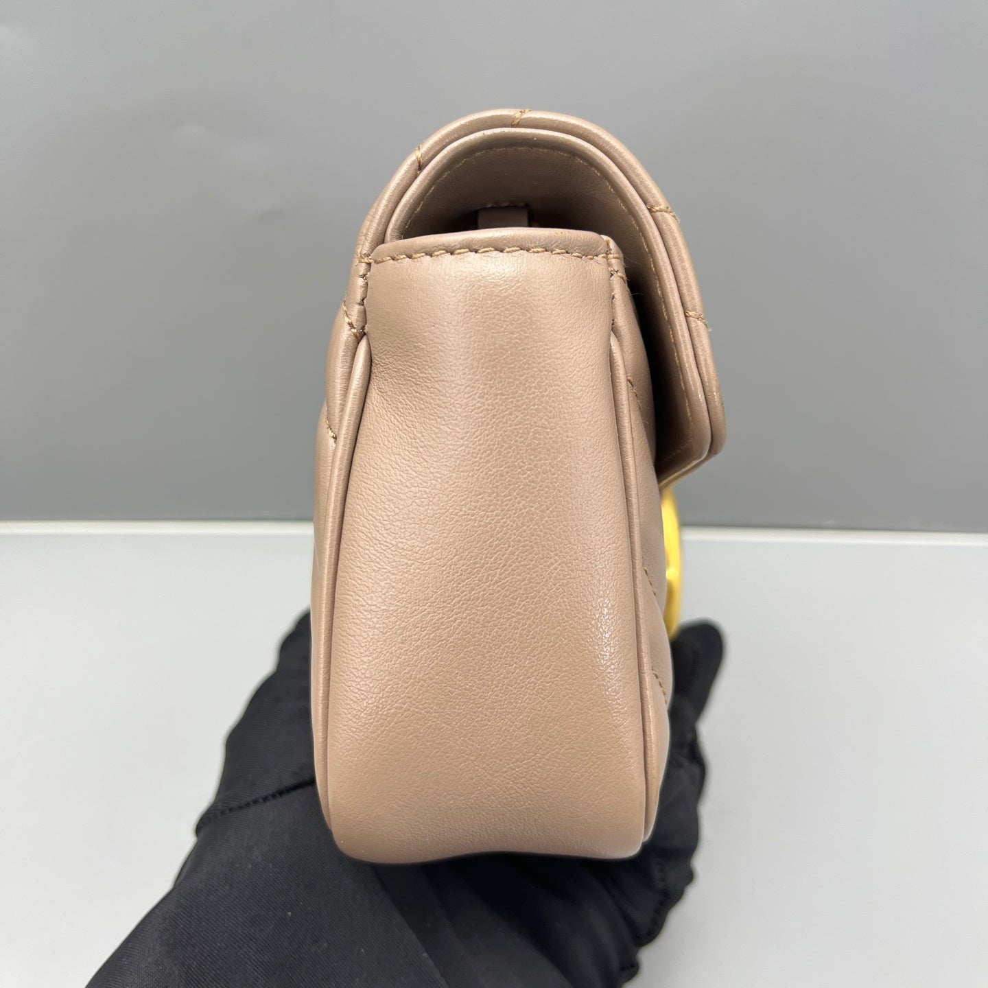 Gucci - Marmont Super Mini - Leather - Beige - (mini)